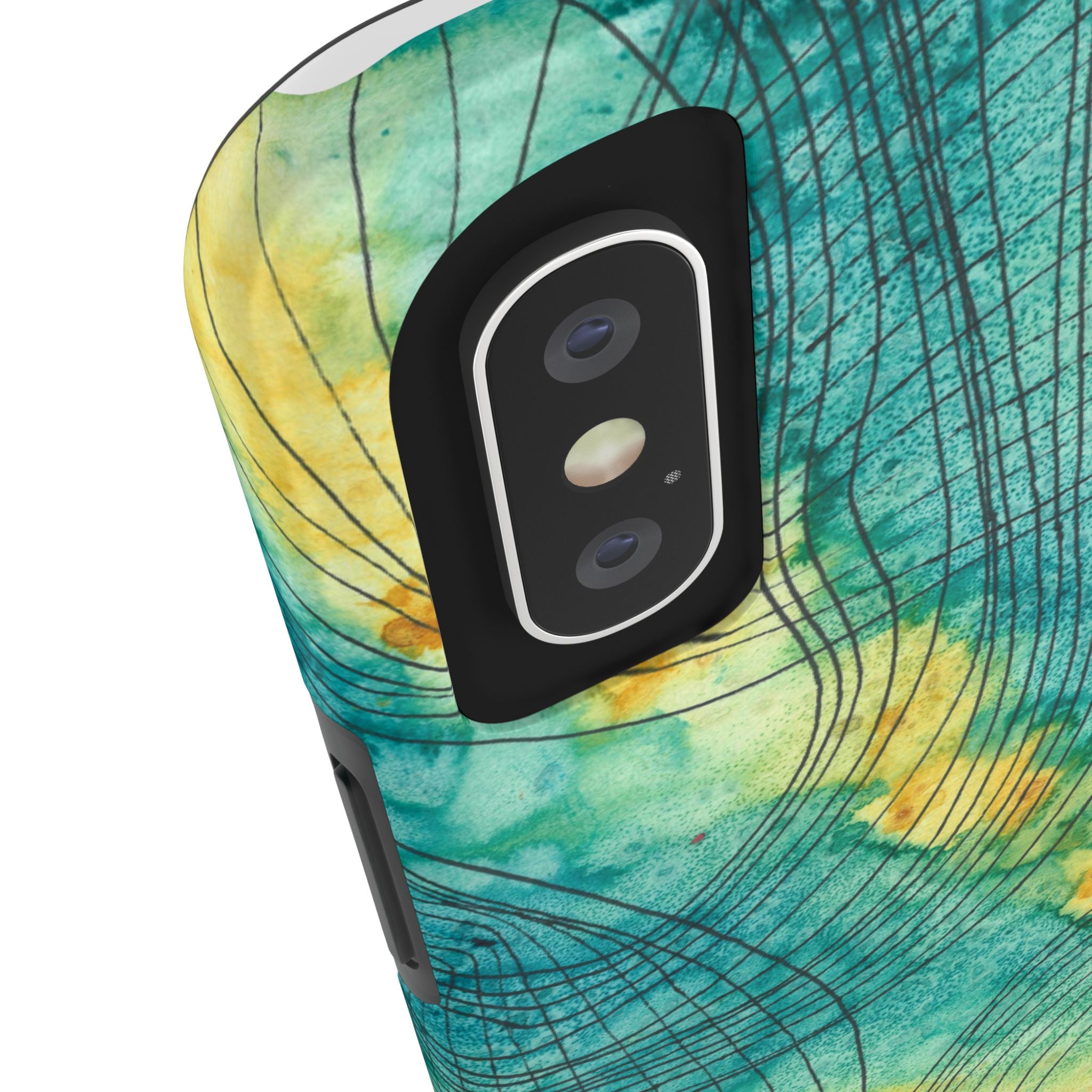 Tough Phone Case - All iPhones and Samsung Galaxys - Exciting Abstract Design #81 The Only Way Is Up
