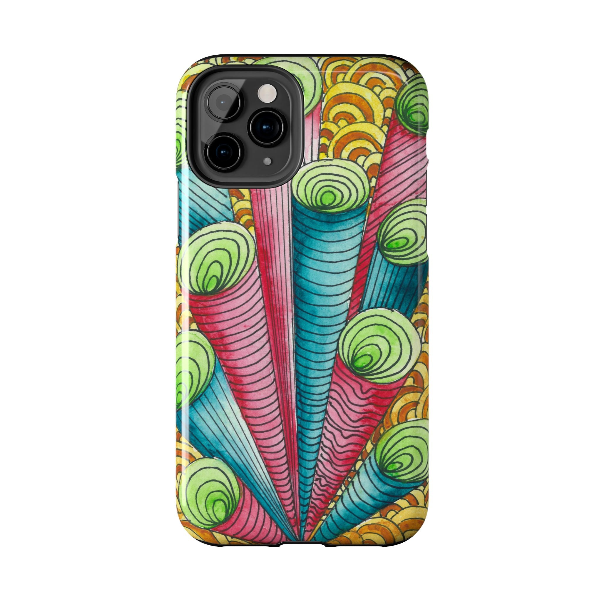 Tough Phone Case - All iPhones and Samsung Galaxys - Exciting Abstract Design #93 On A Mission