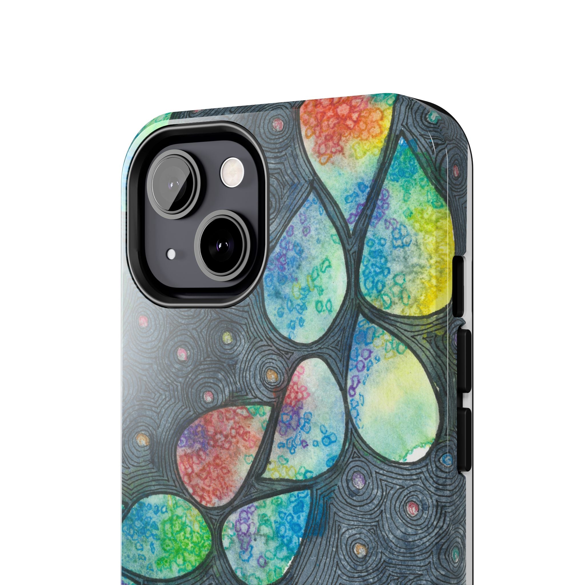 Tough Phone Case - All iPhones and Samsung Galaxys - Exciting Abstract Design #30 Give Us A Minute