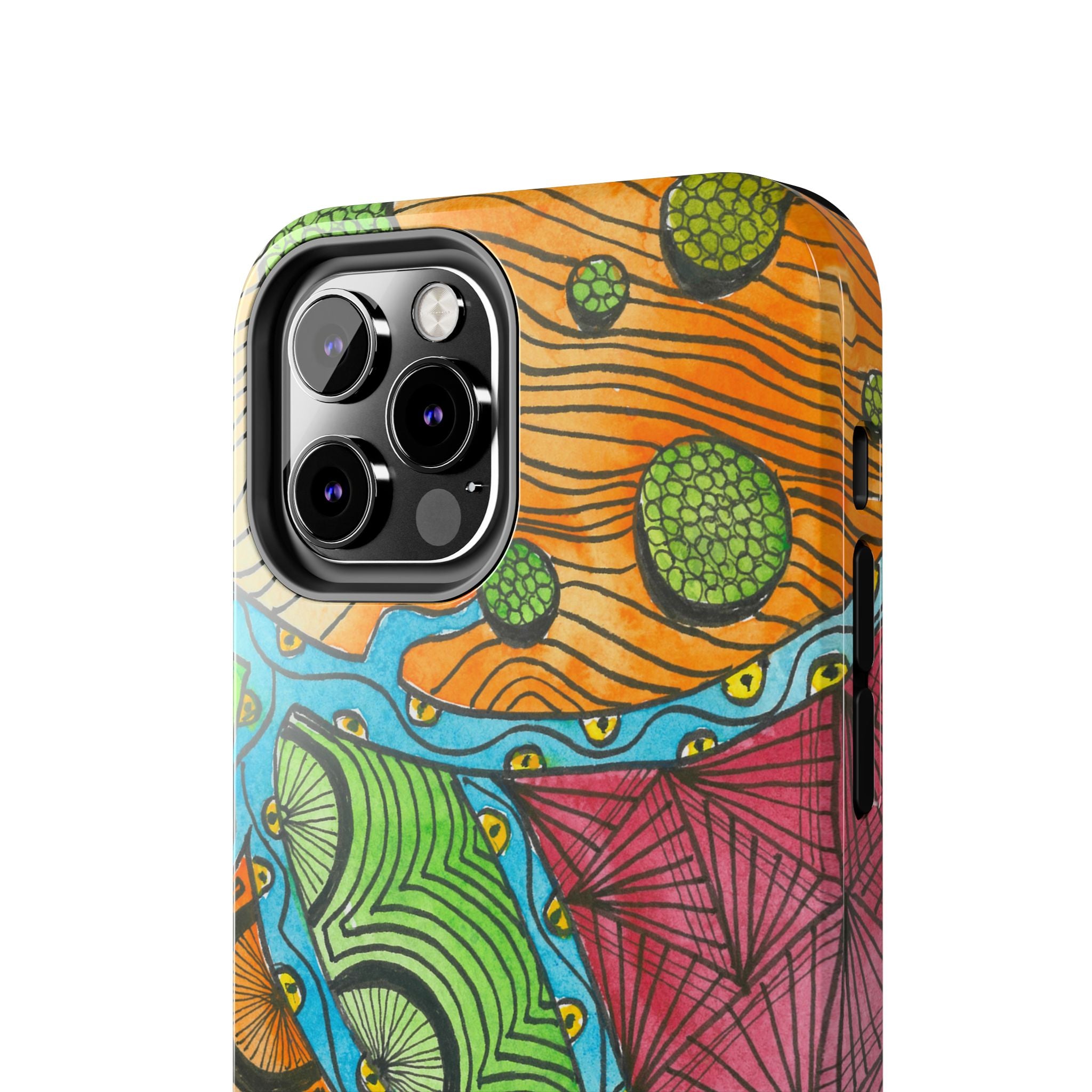 Tough Phone Case - All iPhones and Samsung Galaxys - Exciting Abstract Design #11 Today's The Day