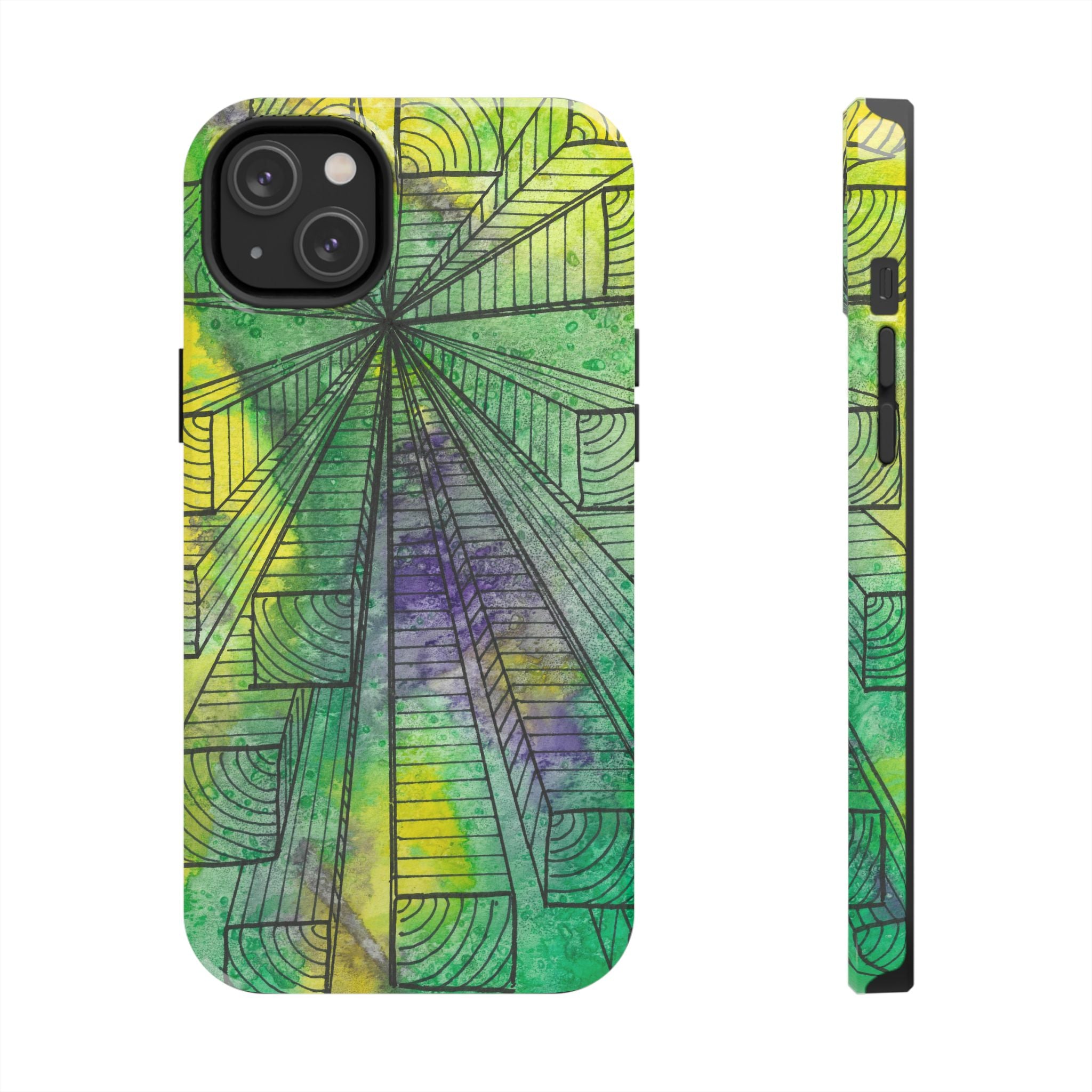 Tough Phone Case - All iPhones and Samsung Galaxys - Exciting Abstract Design #89 The Wayseers