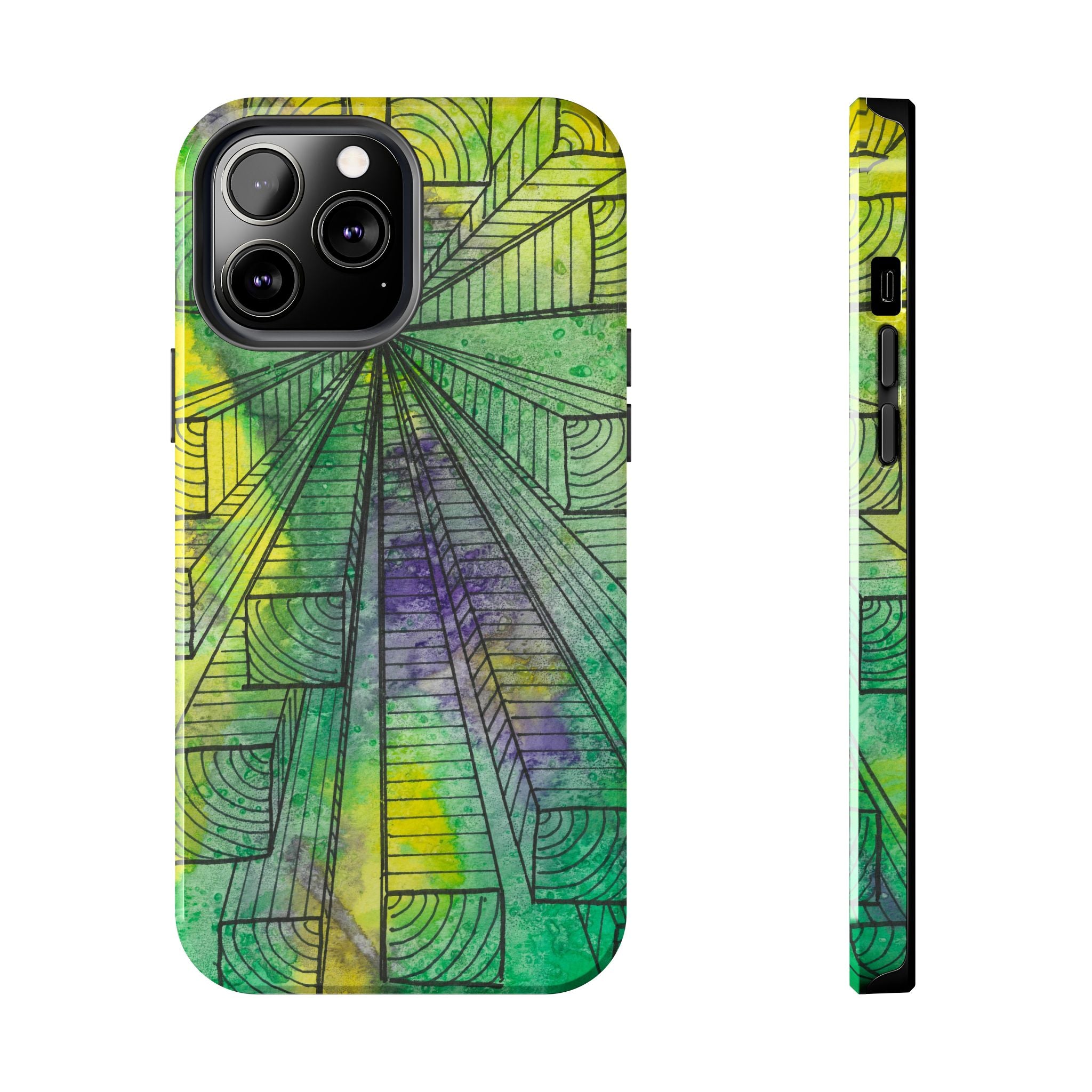 Tough Phone Case - All iPhones and Samsung Galaxys - Exciting Abstract Design #89 The Wayseers