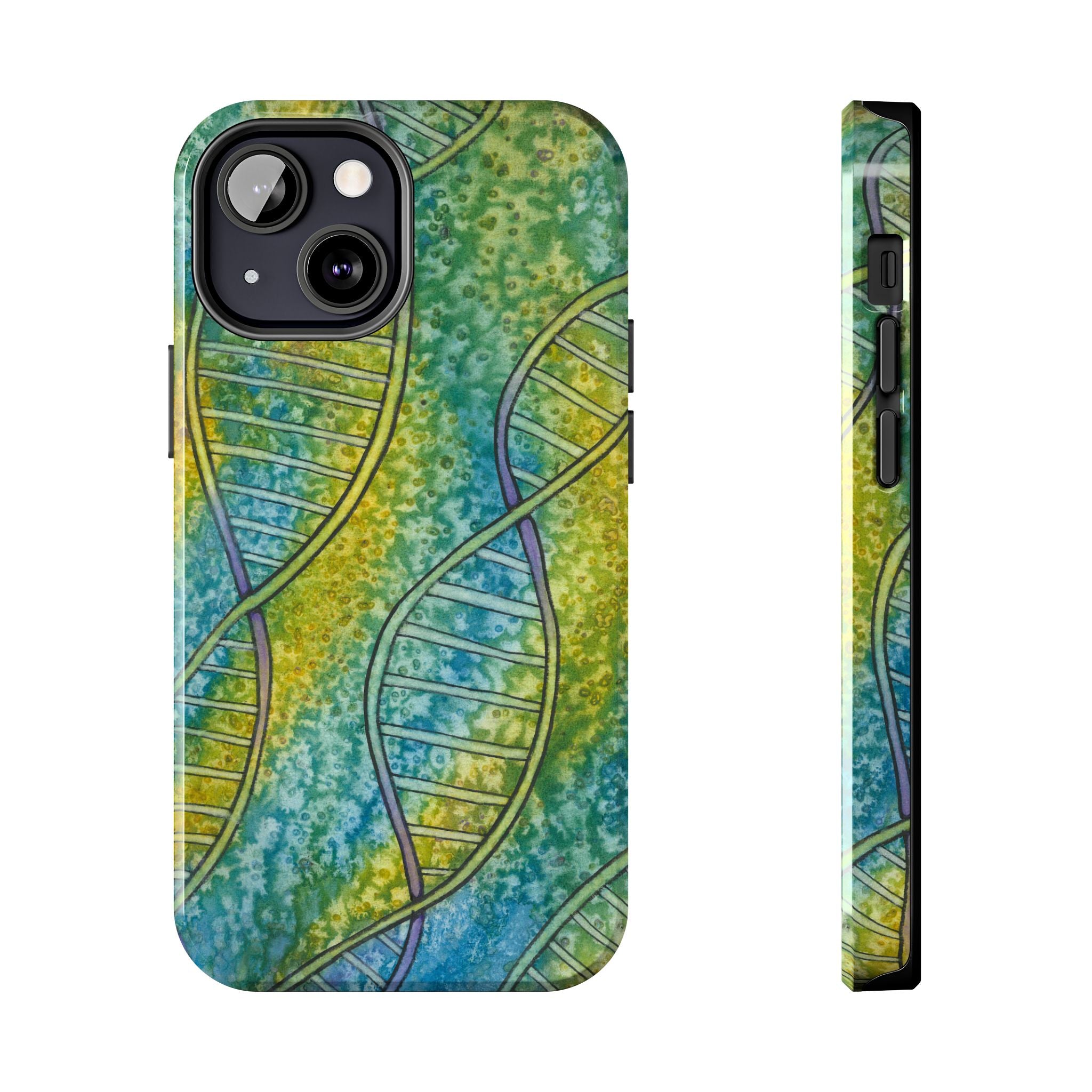 Tough Phone Case - All iPhones and Samsung Galaxys - Exciting Abstract Design #99 Crop of DNA