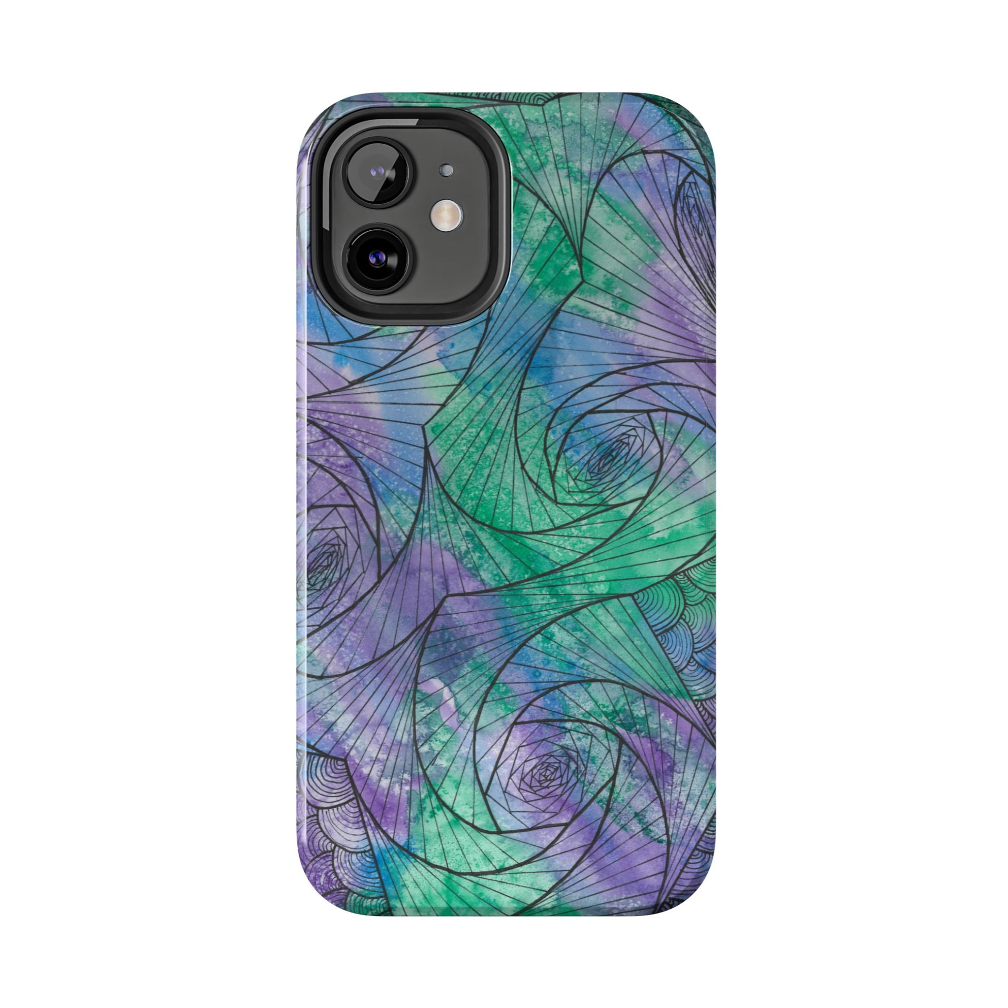 Tough Phone Case - All iPhones and Samsung Galaxys - Exciting Abstract Design  #50 If Not Now When