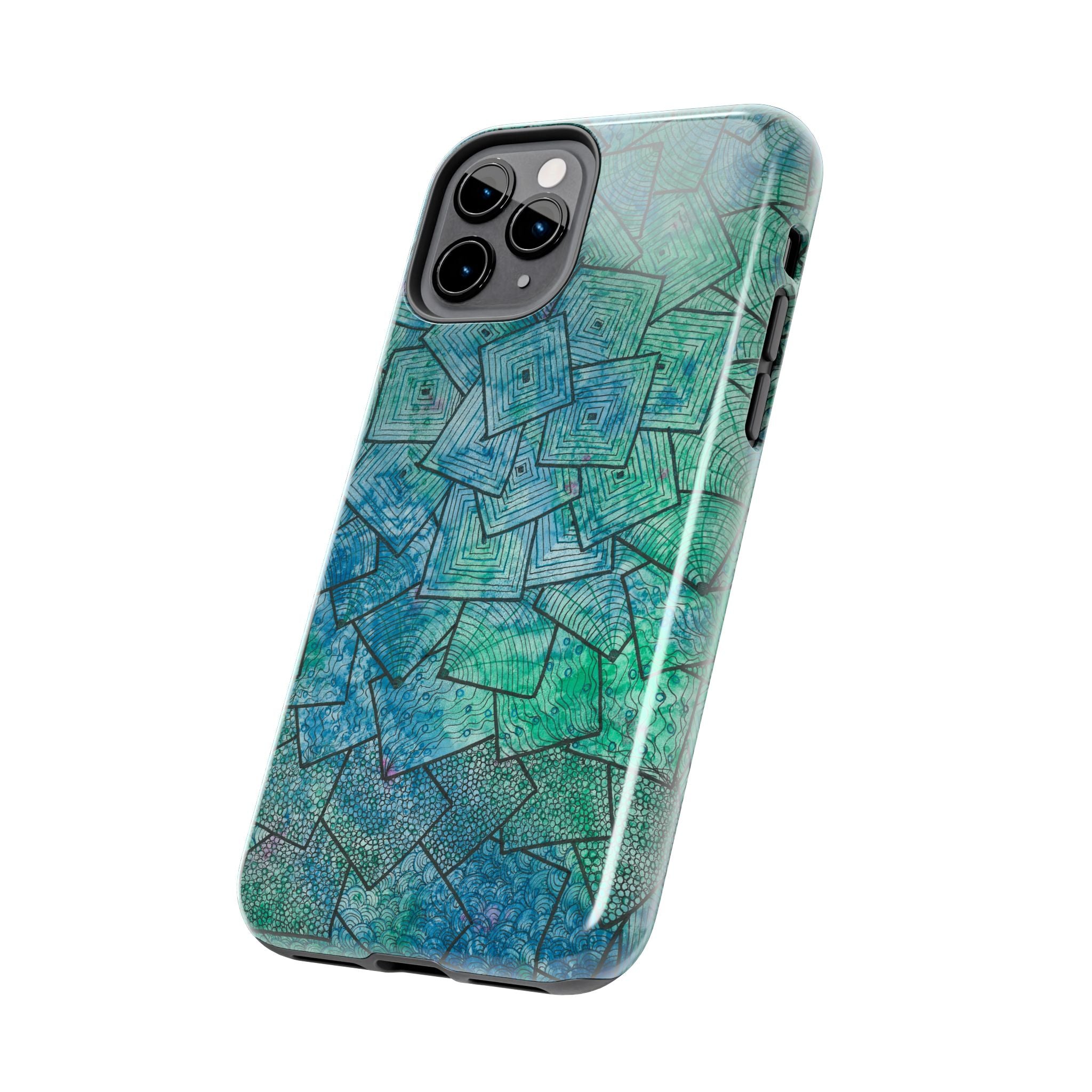 Tough Phone Case - All iPhones and Samsung Galaxys - Exciting Abstract Design #65 And The Answer Is
