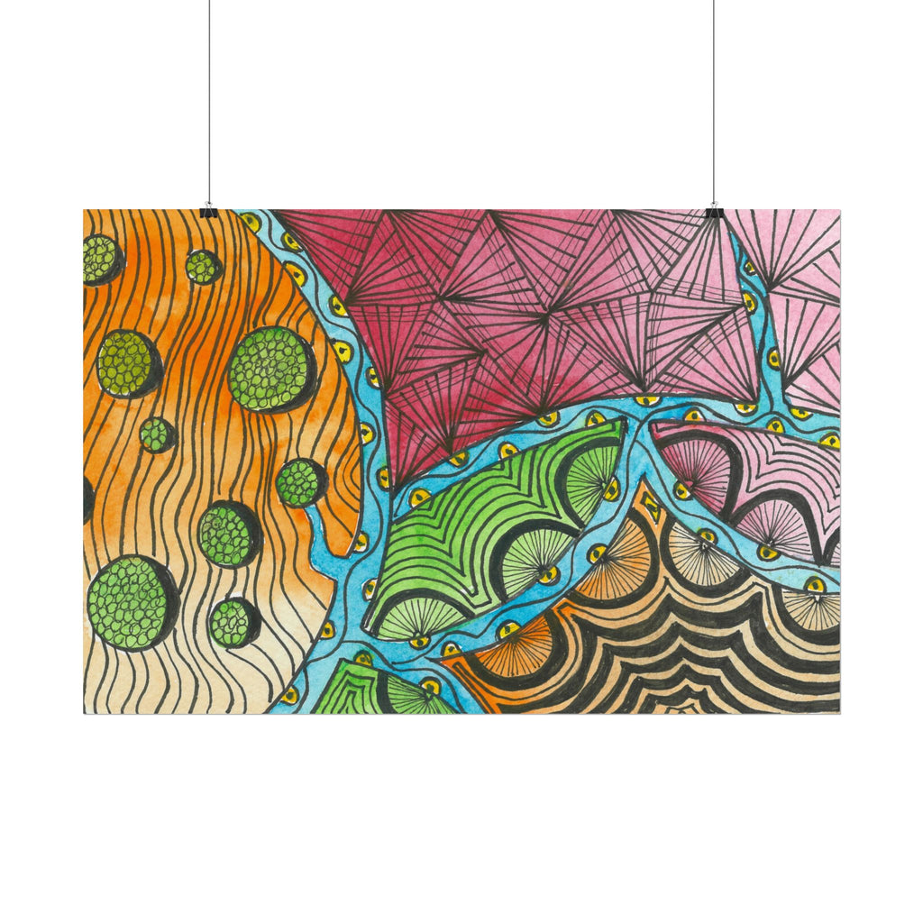 Large Colourful Wall Art, Posters & Prints, For Office, Bedroom or Living Room, or Special Gift #11 Today's The Day