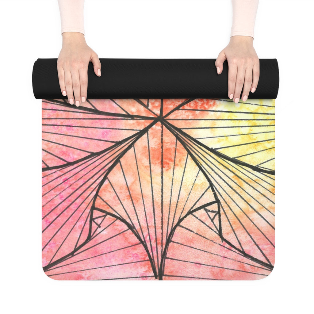 Yoga Mats and Gym Mats. Colourful Abstract Designs. Perfect for Home, Yoga or Gym Class, or a Special Gift #39 Impossible They Said