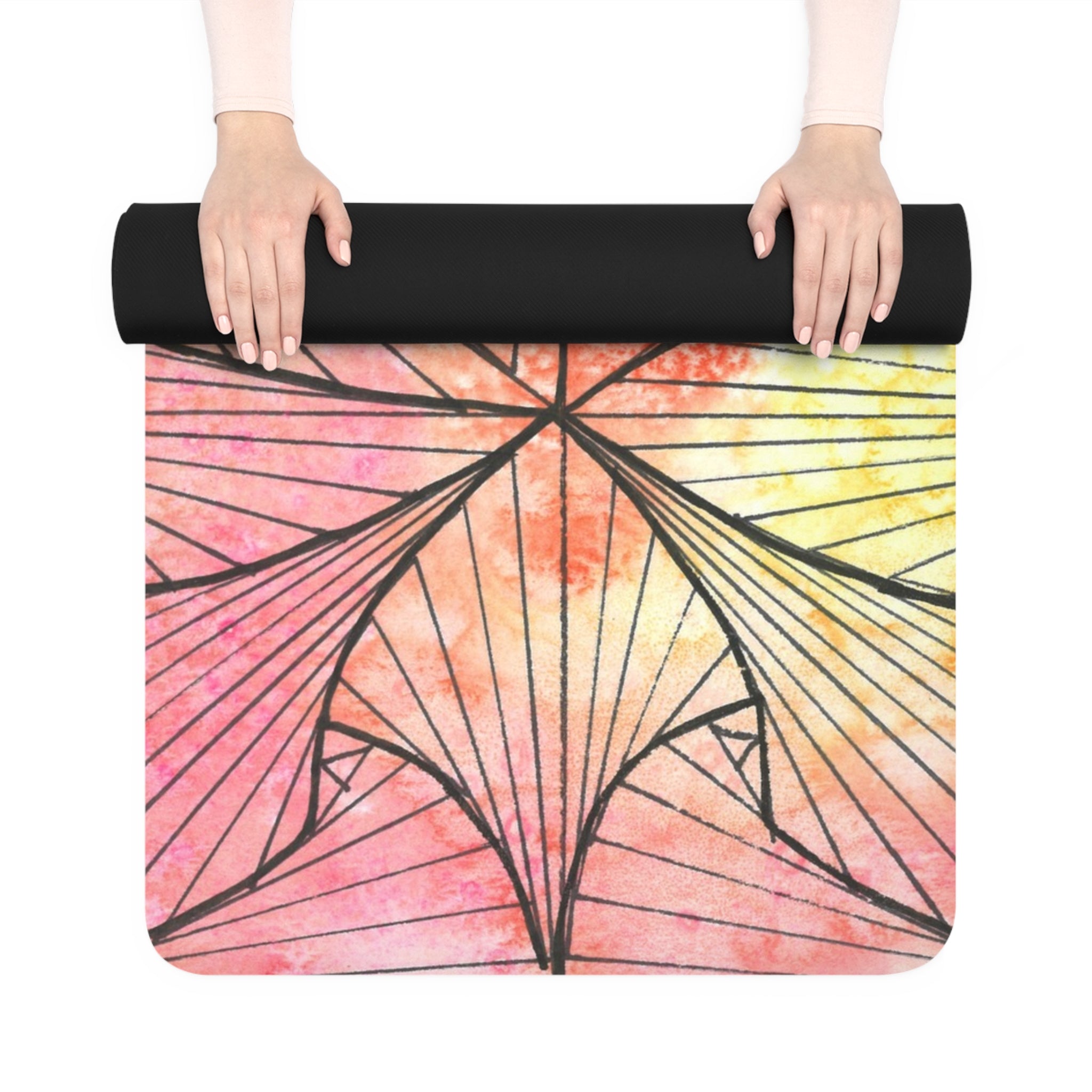 Yoga Mats and Gym Mats. Colourful Abstract Designs. Perfect for Home, Yoga or Gym Class, or a Special Gift #39 Impossible They Said