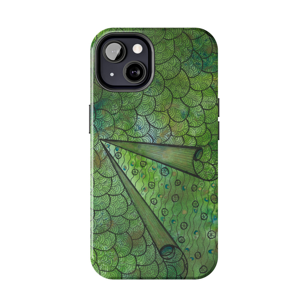 Tough Phone Case - All iPhones and Samsung Galaxys - Exciting Abstract Design #69 New Horizons