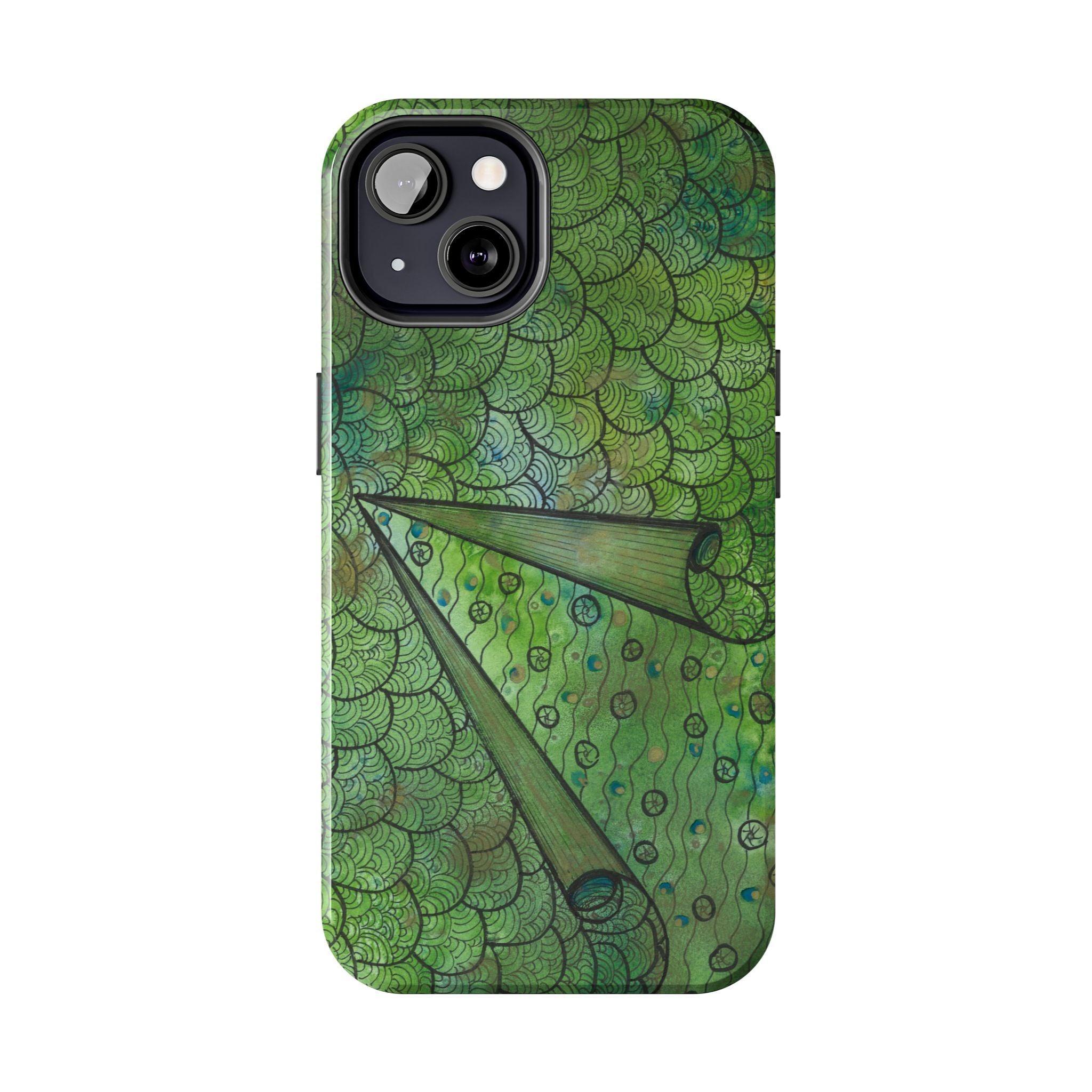 Tough Phone Case - All iPhones and Samsung Galaxys - Exciting Abstract Design #69 New Horizons