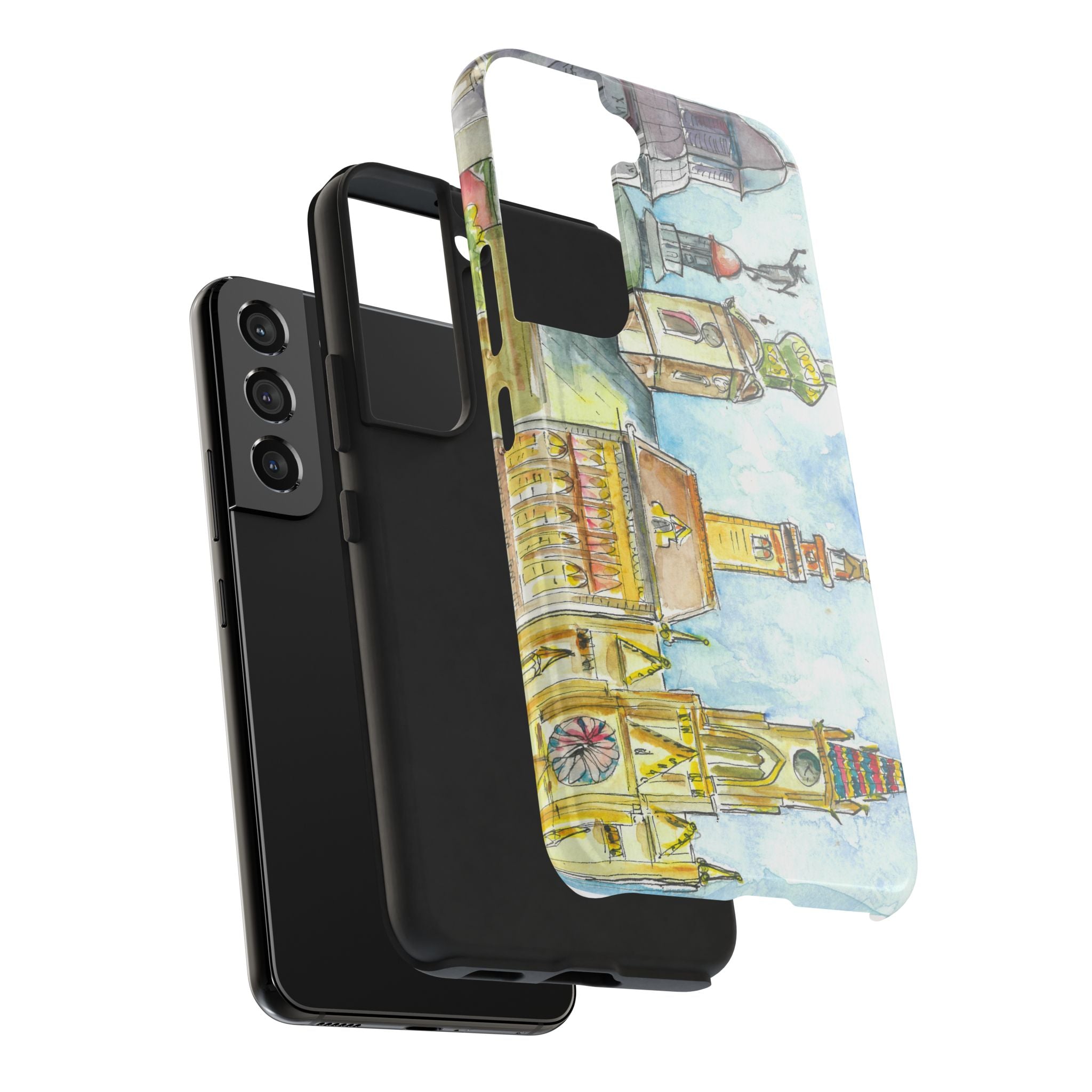 Tough Phone Case - All iPhones and Samsung Galaxys - Exciting Abstract Design #95 Beautiful Novi Sad - Serbia