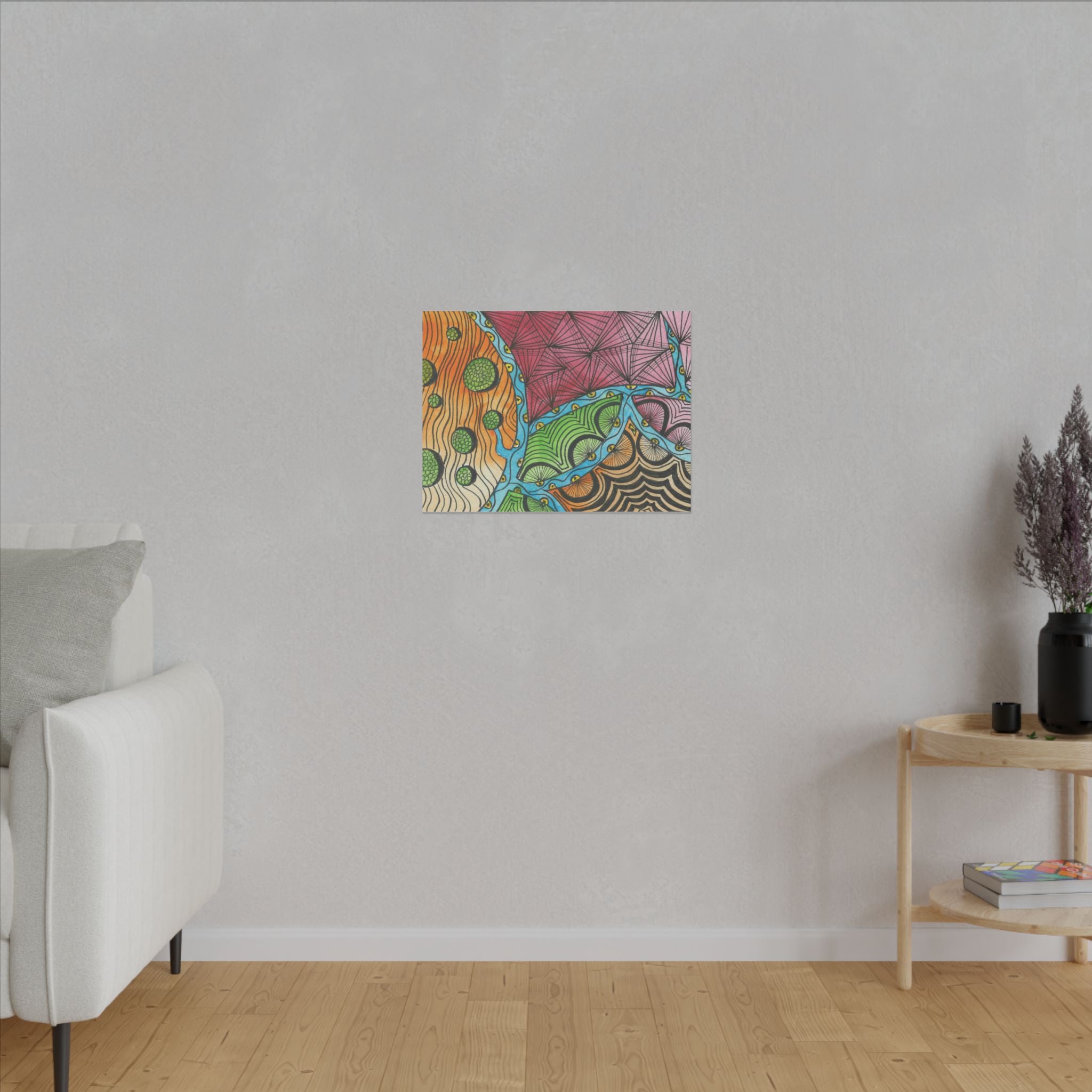 Large Colourful Wall Art, Canvas Prints, For Office, Bedroom or Living Room, or Special Gift #11 Today's The Day