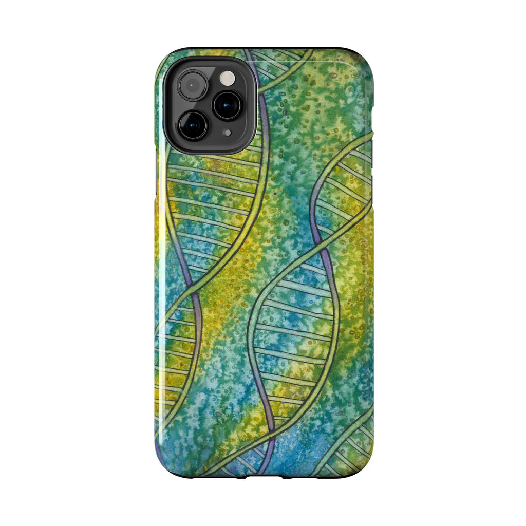 Tough Phone Case - All iPhones and Samsung Galaxys - Exciting Abstract Design #99 Crop of DNA