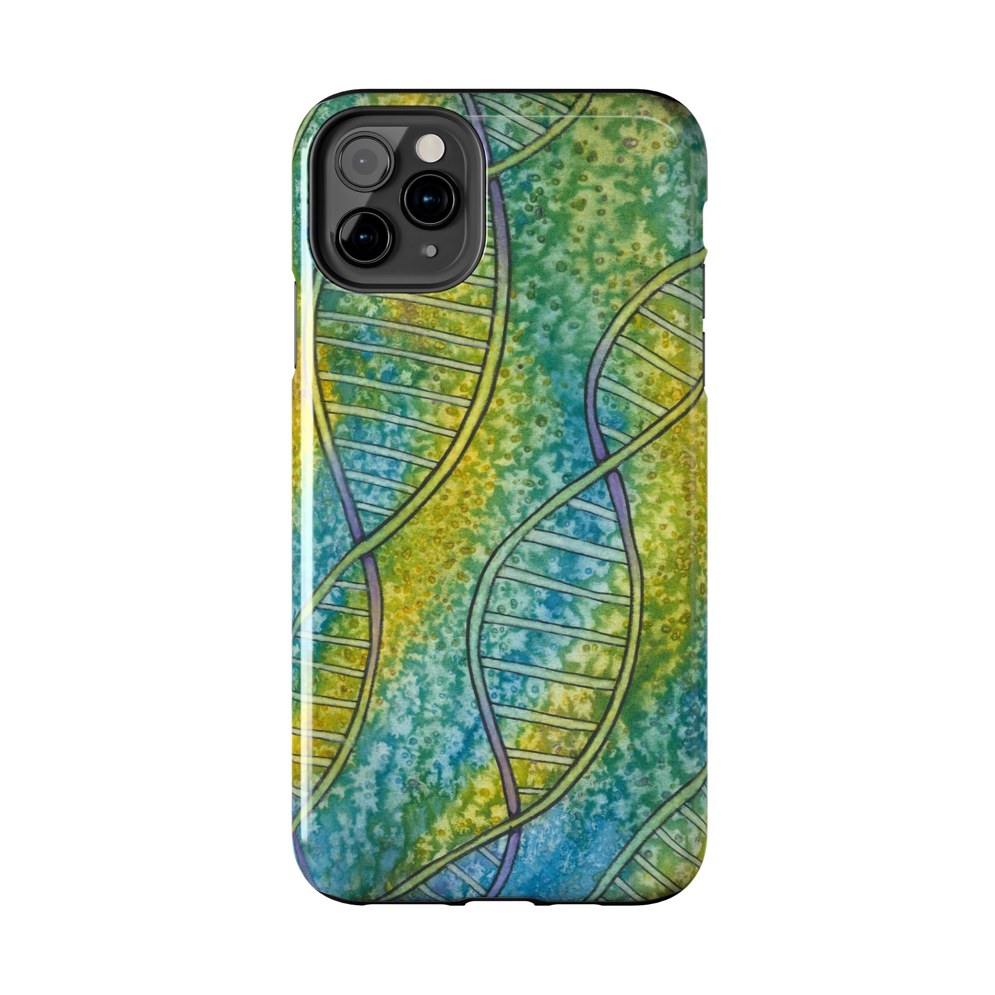 Tough Phone Case - All iPhones and Samsung Galaxys - Exciting Abstract Design #99 Crop of DNA