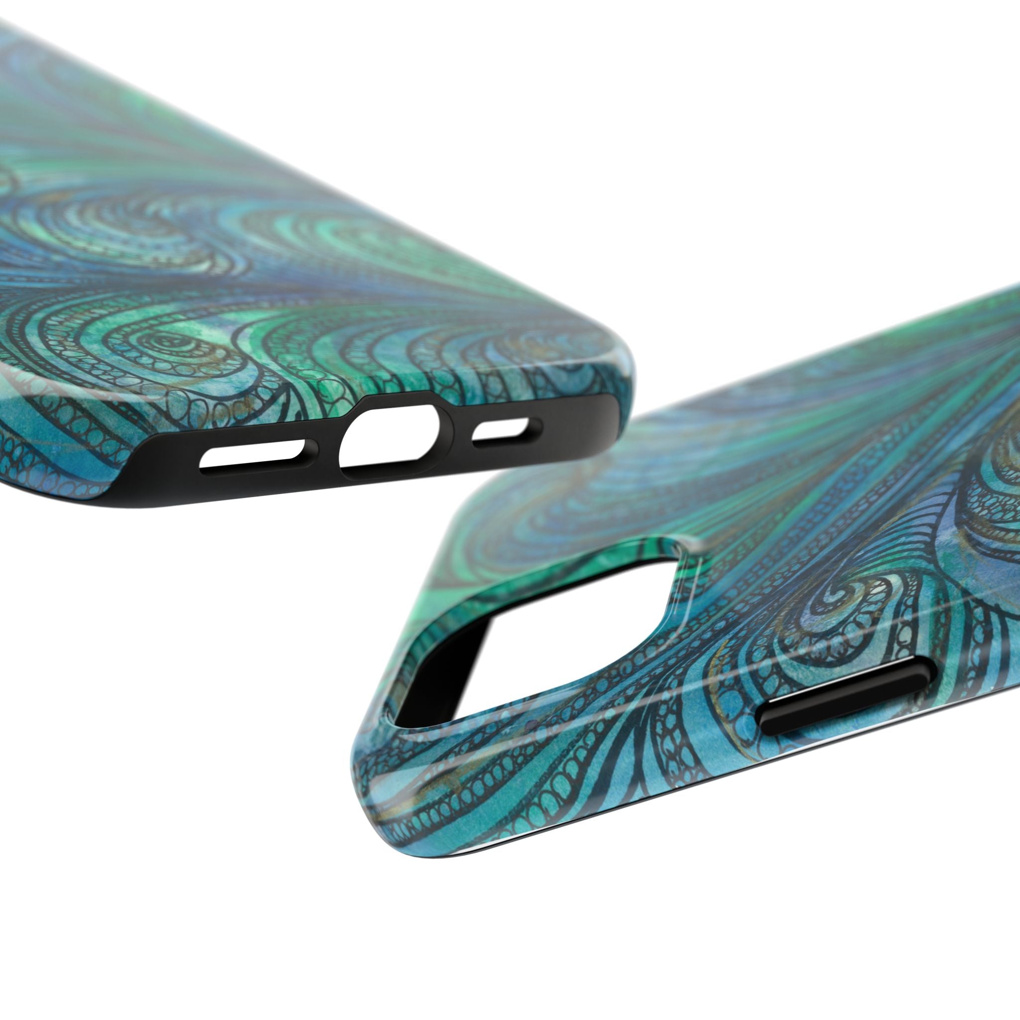 Tough Phone Case - All iPhones and Samsung Galaxys - Exciting Abstract Design #71 Call Of The Sea