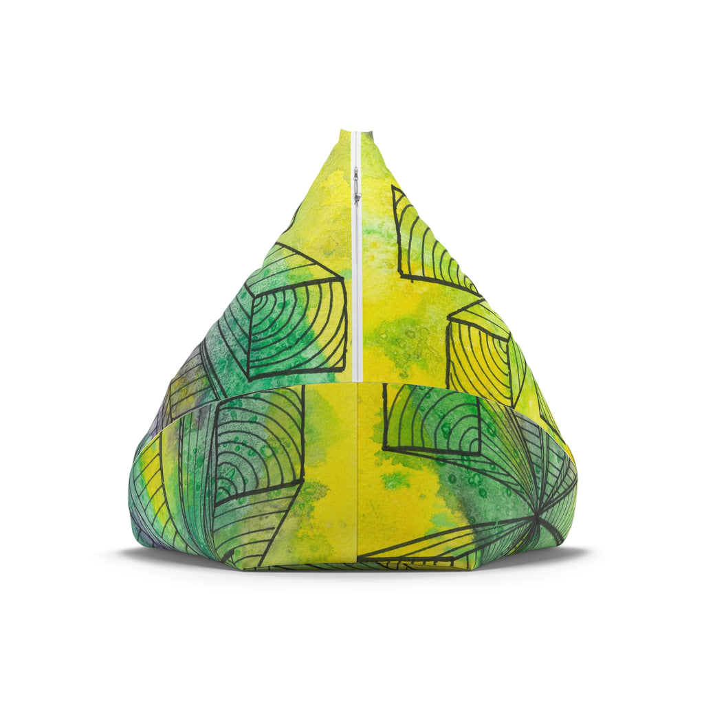Bean Bag Chair Covers For Indoor & Outdoor - 2 Sizes - Exciting Abstract Design #89 The Wayseers