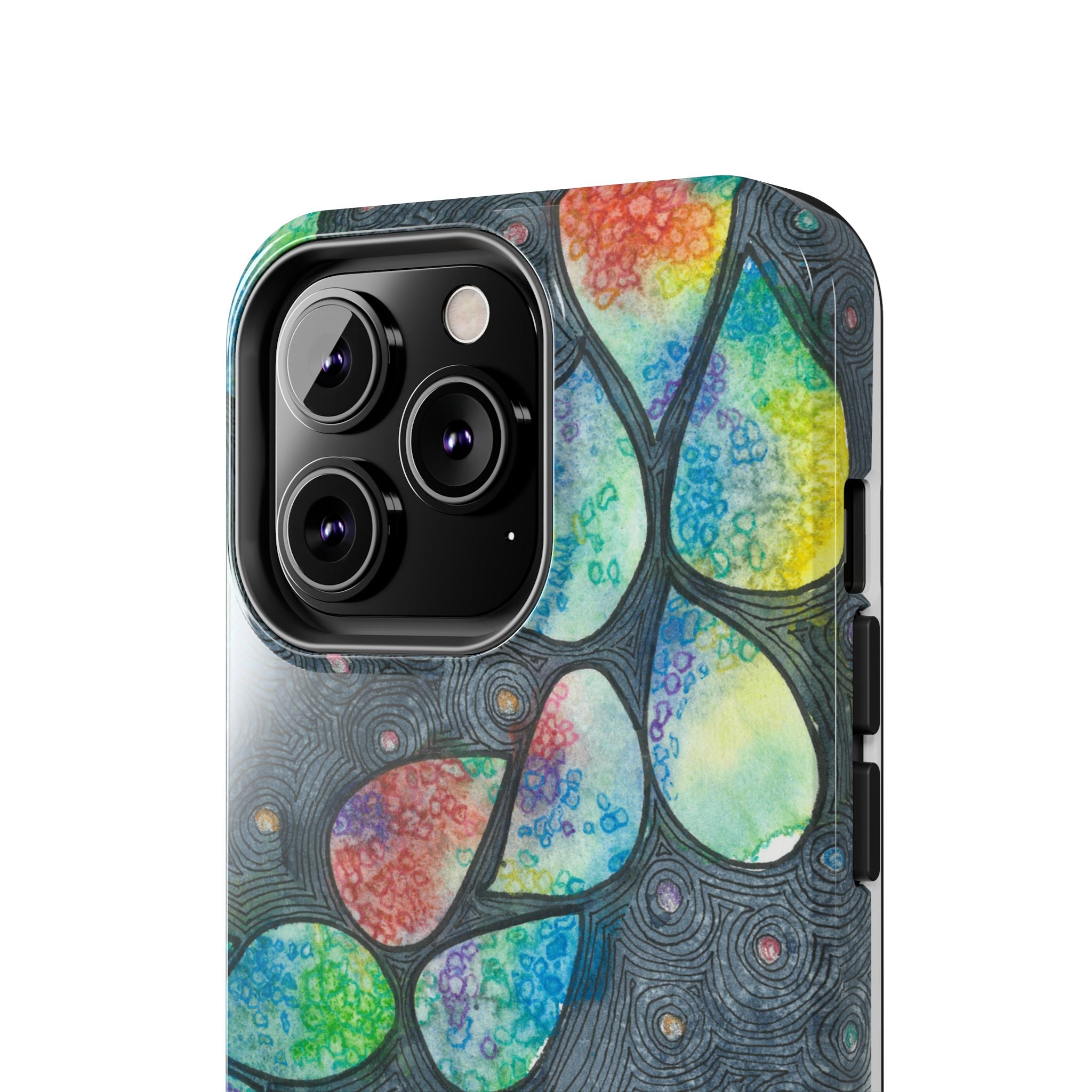 Tough Phone Case - All iPhones and Samsung Galaxys - Exciting Abstract Design #30 Give Us A Minute