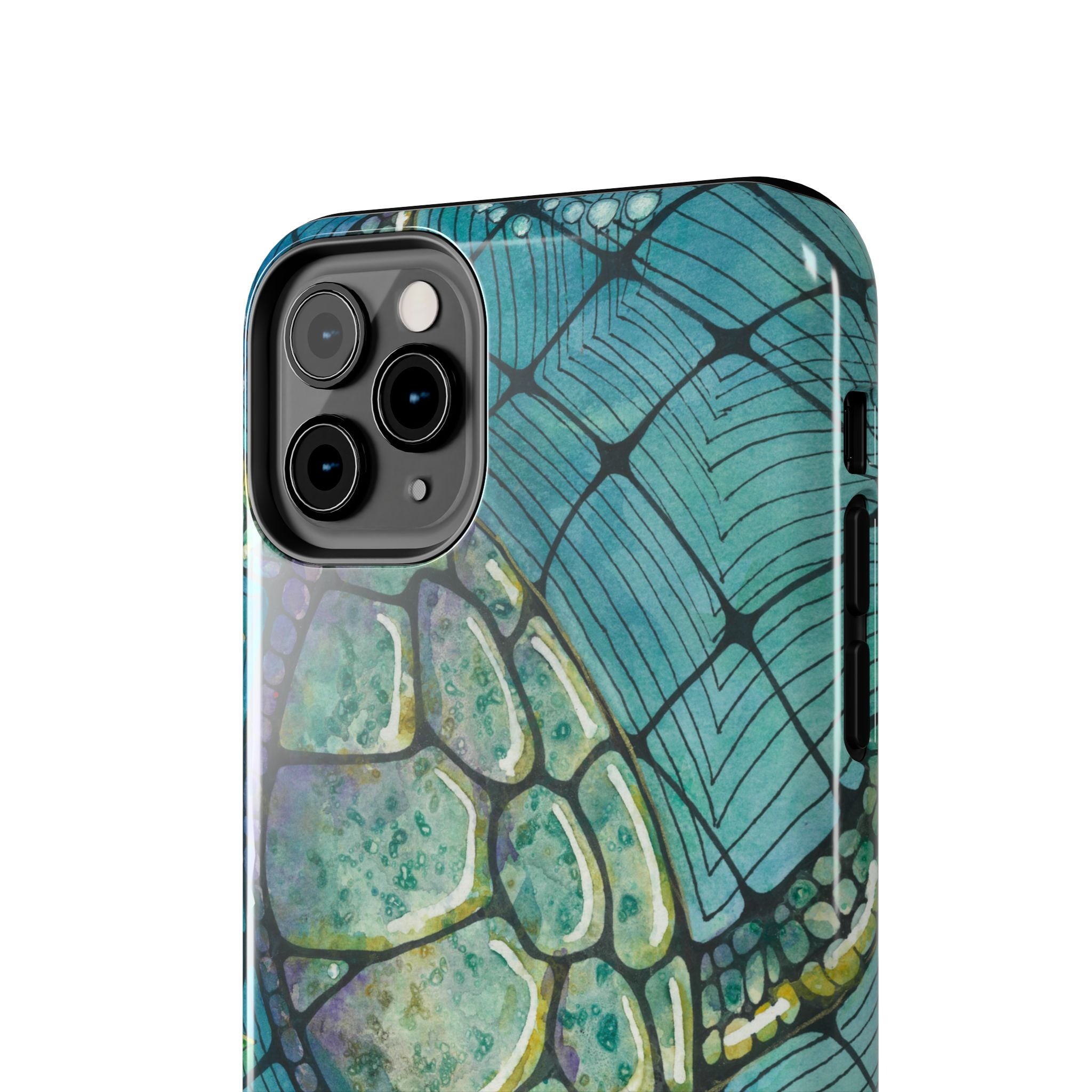 Tough Phone Case - All iPhones and Samsung Galaxys - Exciting Abstract Design #73 Turtling Along