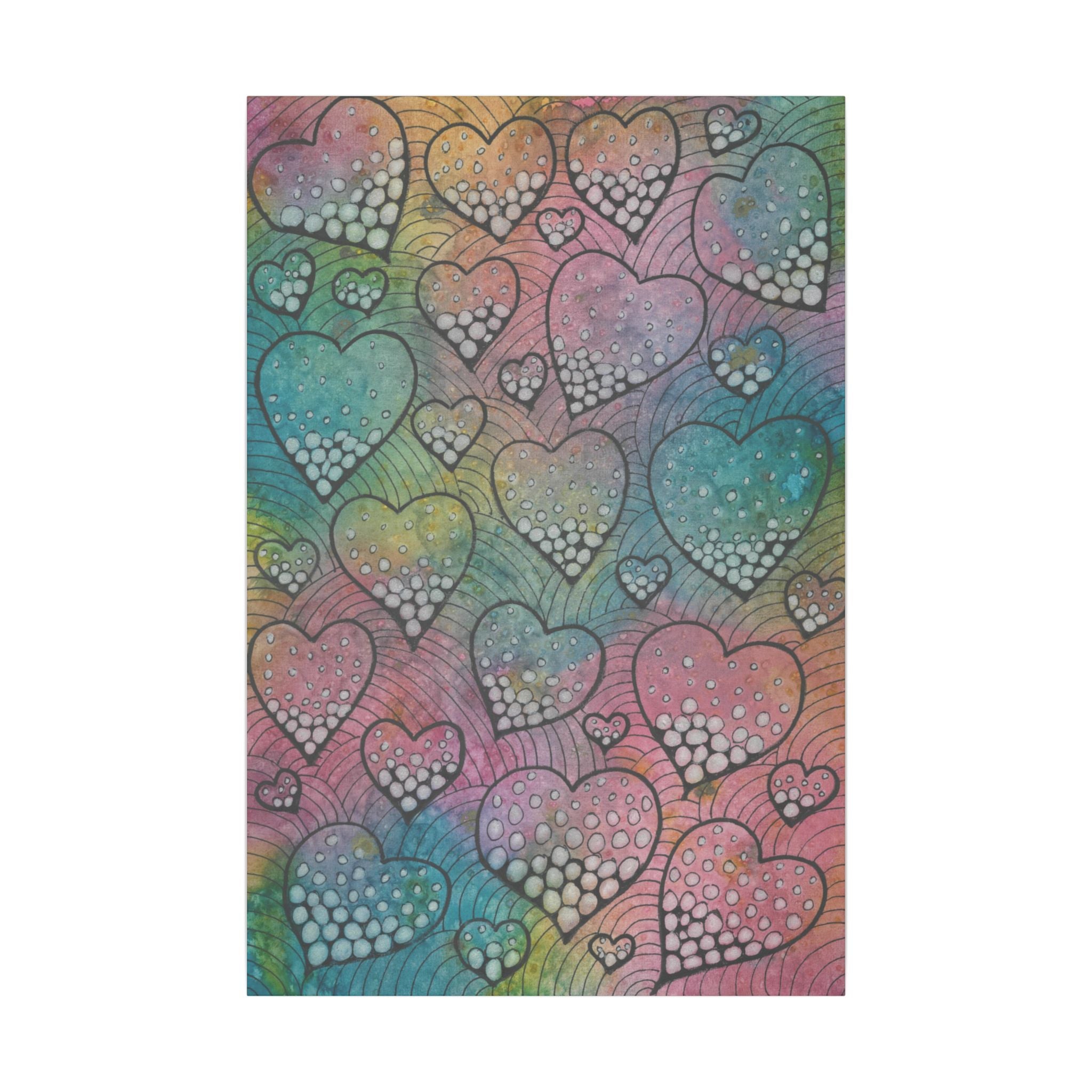 Large Colourful Wall Art, Canvas Prints, For Office, Bedroom or Living Room, or Special Gift #97 What's Love Got To Do With It: