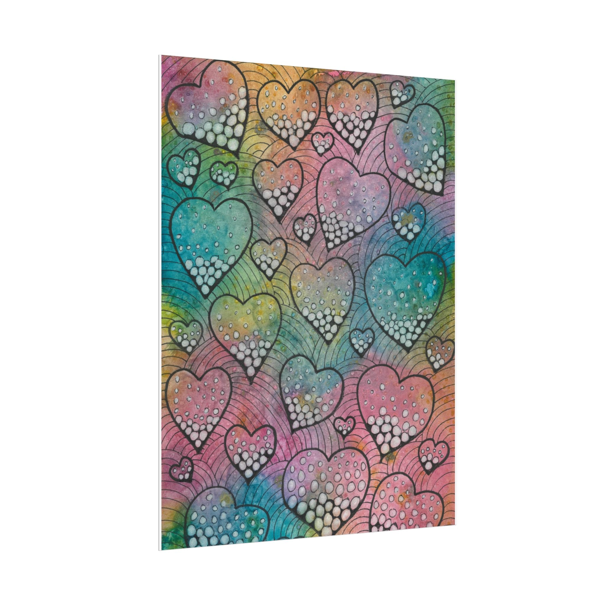 Large Colourful Wall Art, Posters & Prints, For Office, Bedroom or Living Room, or Special Gift #97 What's Love Got To Do With It?