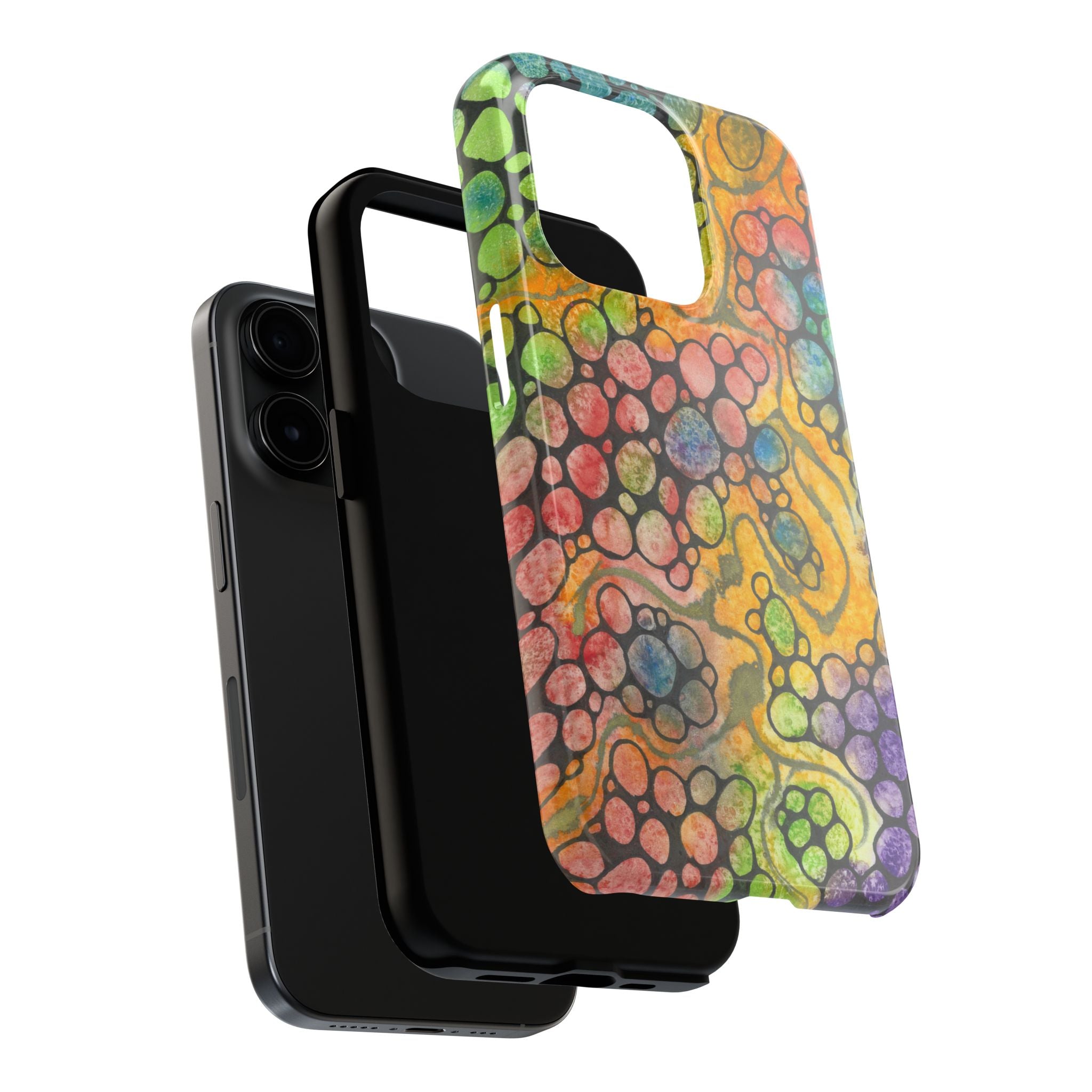 Tough Phone Case - All iPhones and Samsung Galaxys - Exciting Abstract Design #77 River Of Dreams