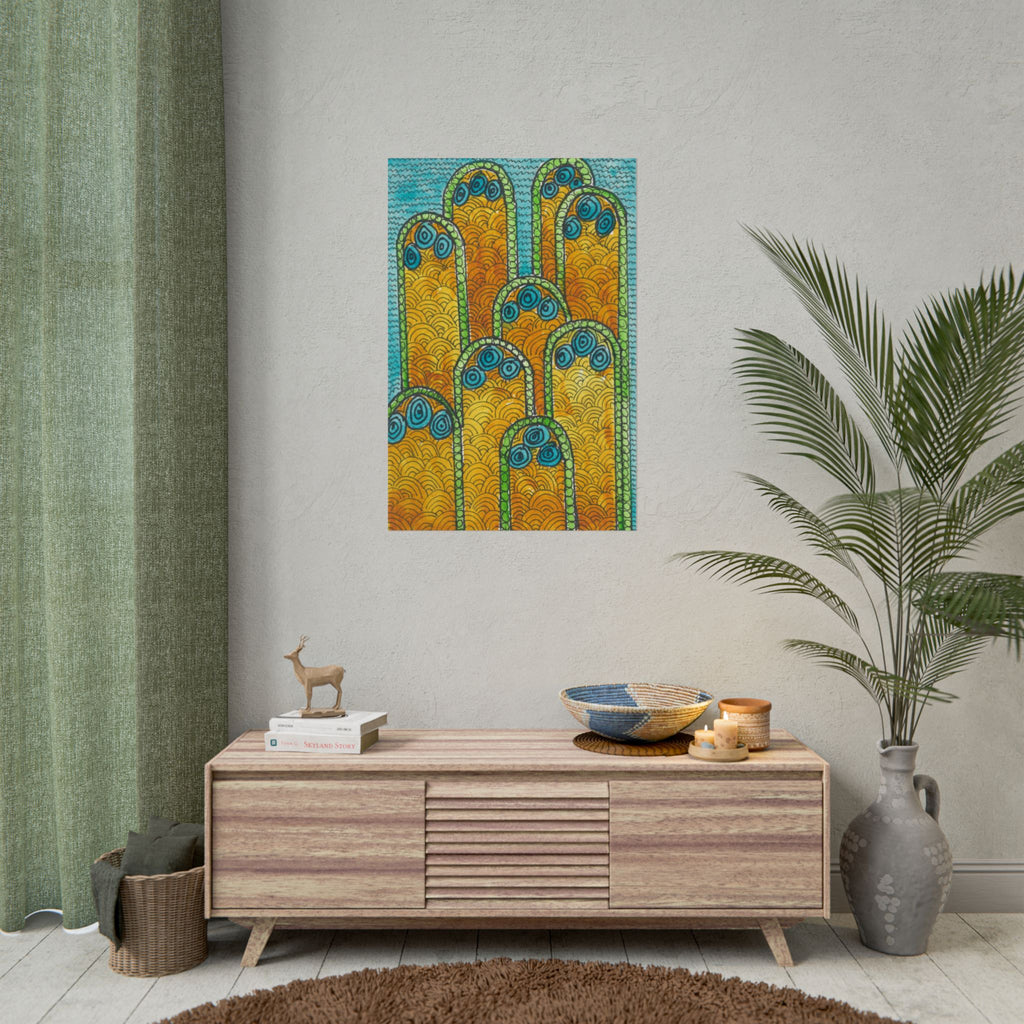 Large Colourful Wall Art, Posters & Prints, For Office, Bedroom or Living Room, or Special Gift #87 Belgrade Impressions - Serbia