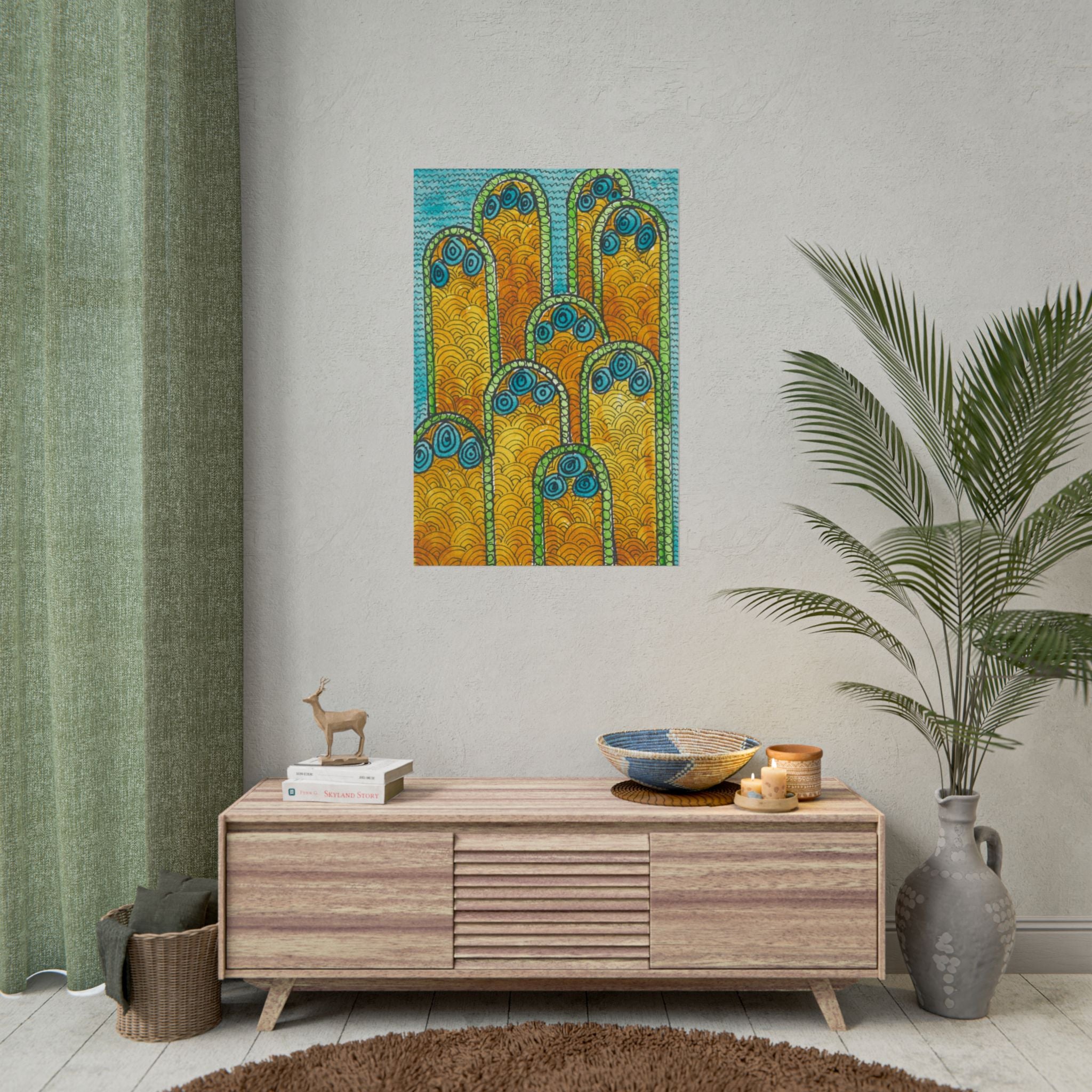 Large Colourful Wall Art, Posters & Prints, For Office, Bedroom or Living Room, or Special Gift #87 Belgrade Impressions - Serbia