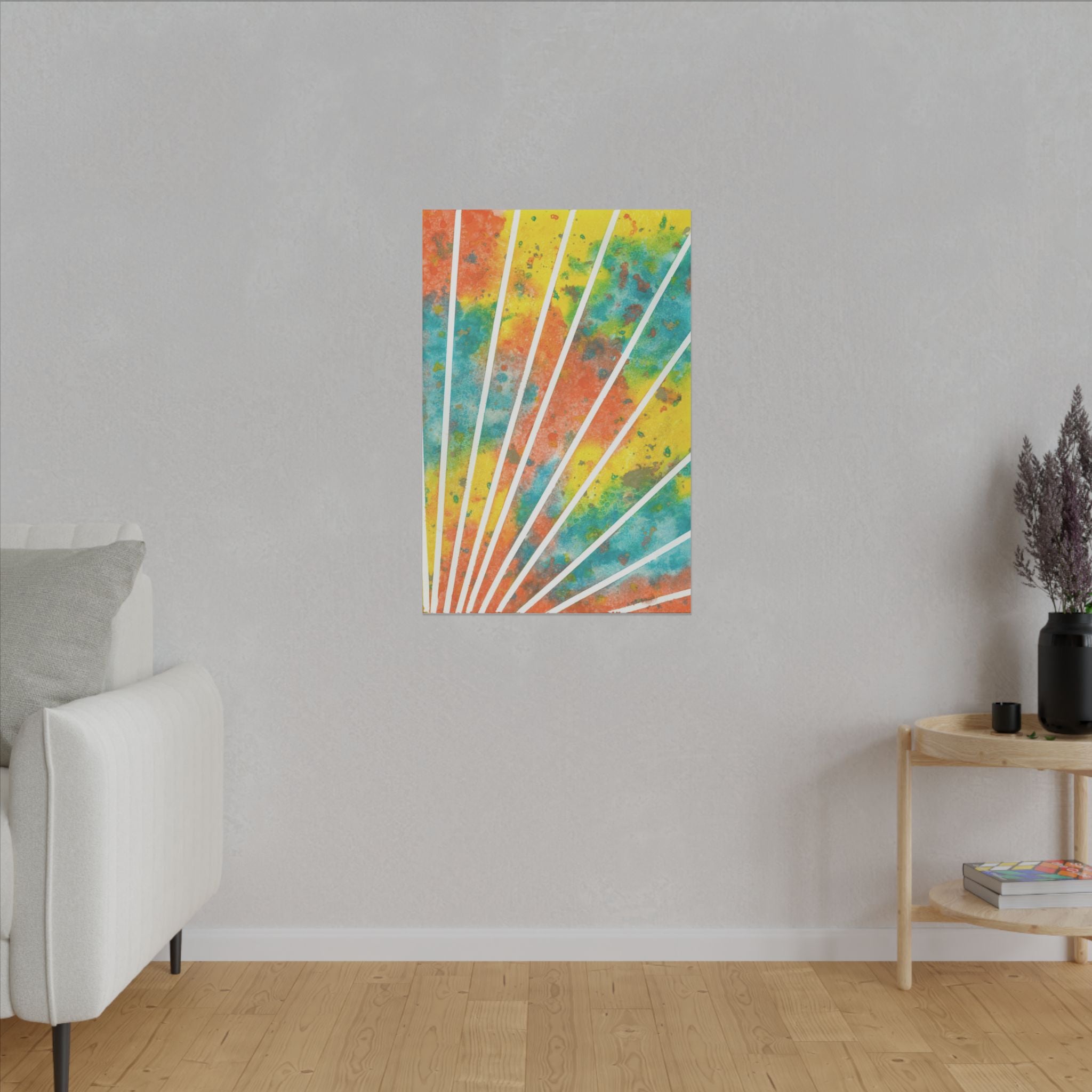 Large Colourful Wall Art, Canvas Prints, For Office, Bedroom or Living Room, or Special Gift #101 Your Energy Radiates