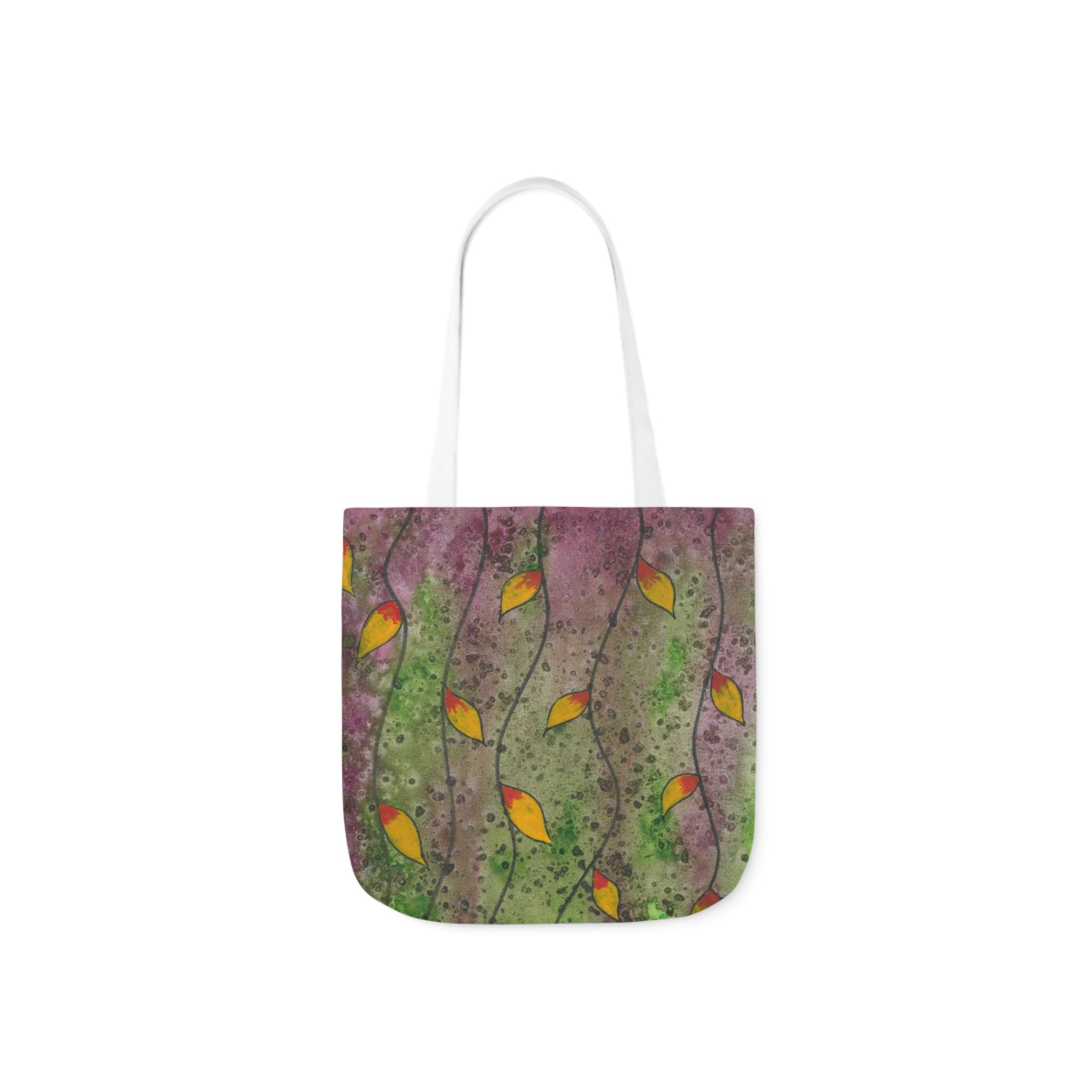 Canvas Tote Bags, Colourful Abstract Designs, 5-Color Straps, 3 Sizes.  For Family and friends or a Special Gift #98 HOPE