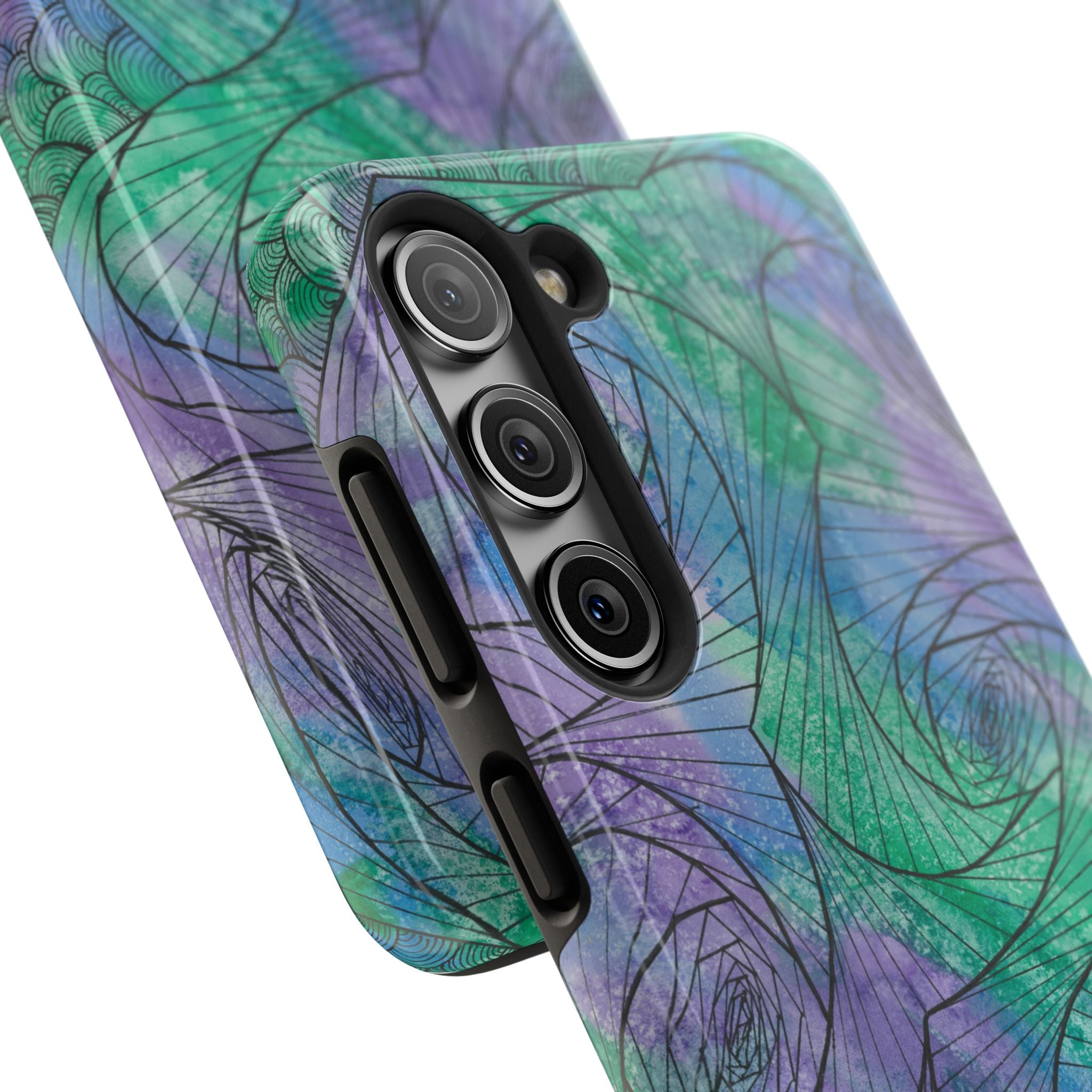 Tough Phone Case - All iPhones and Samsung Galaxys - Exciting Abstract Design  #50 If Not Now When
