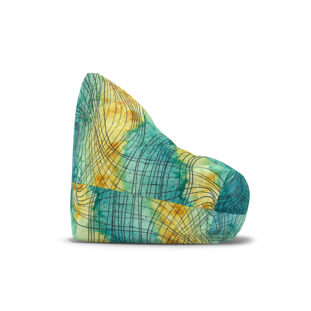 Bean Bag Chair Covers For Indoor & Outdoor - 2 Sizes - Exciting Abstract Design #81 The Only Way Is Up