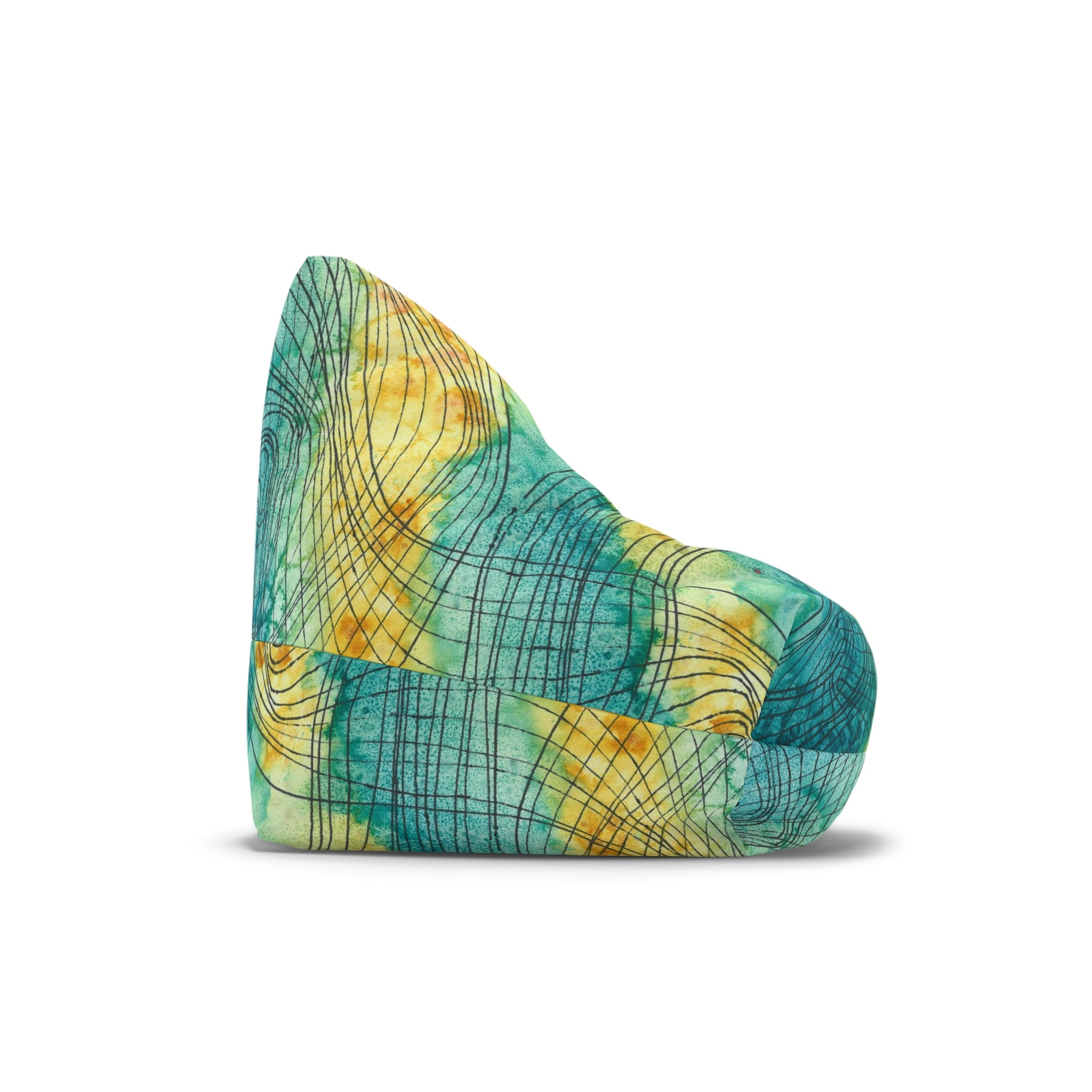 Bean Bag Chair Covers For Indoor & Outdoor - 2 Sizes - Exciting Abstract Design #81 The Only Way Is Up