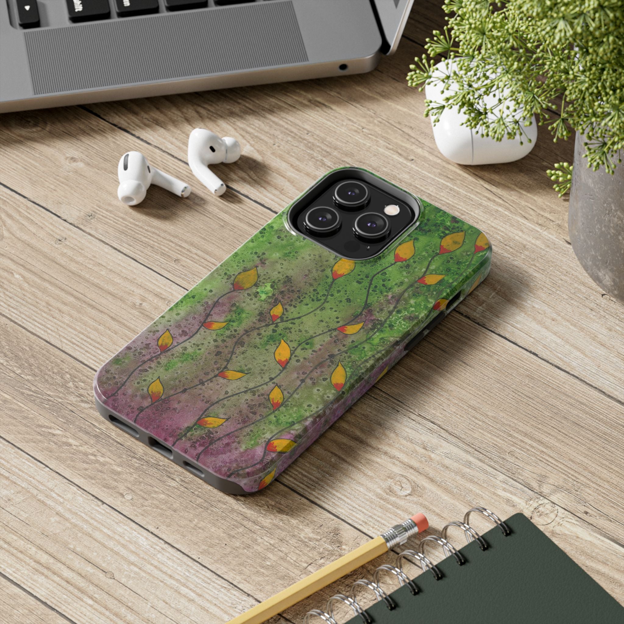 Tough Phone Case - All iPhones and Samsung Galaxys - Exciting Abstract Design #98 HOPE