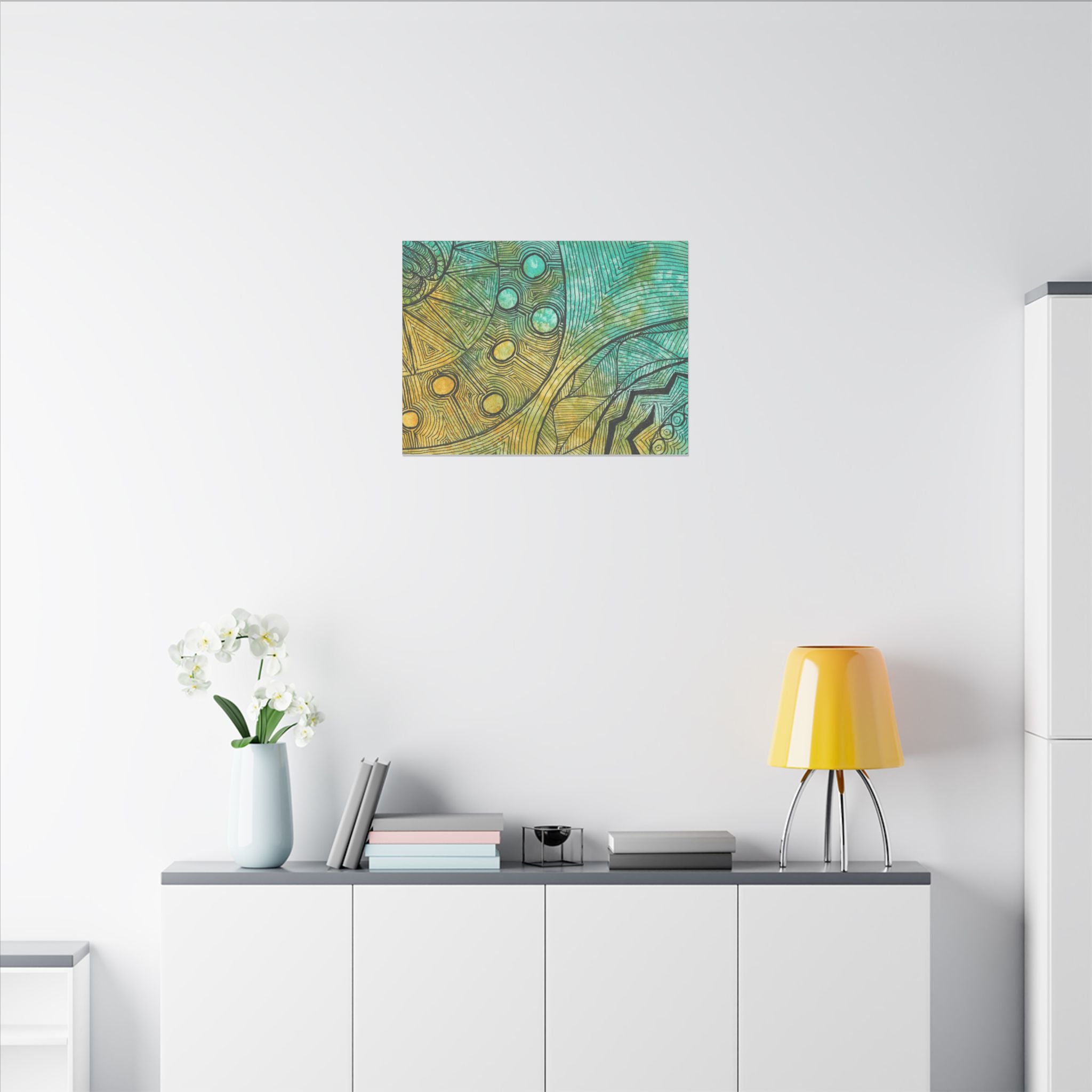 Large Colourful Wall Art, Canvas Prints, For Office, Bedroom or Living Room, or Special Gift #27 Come What May