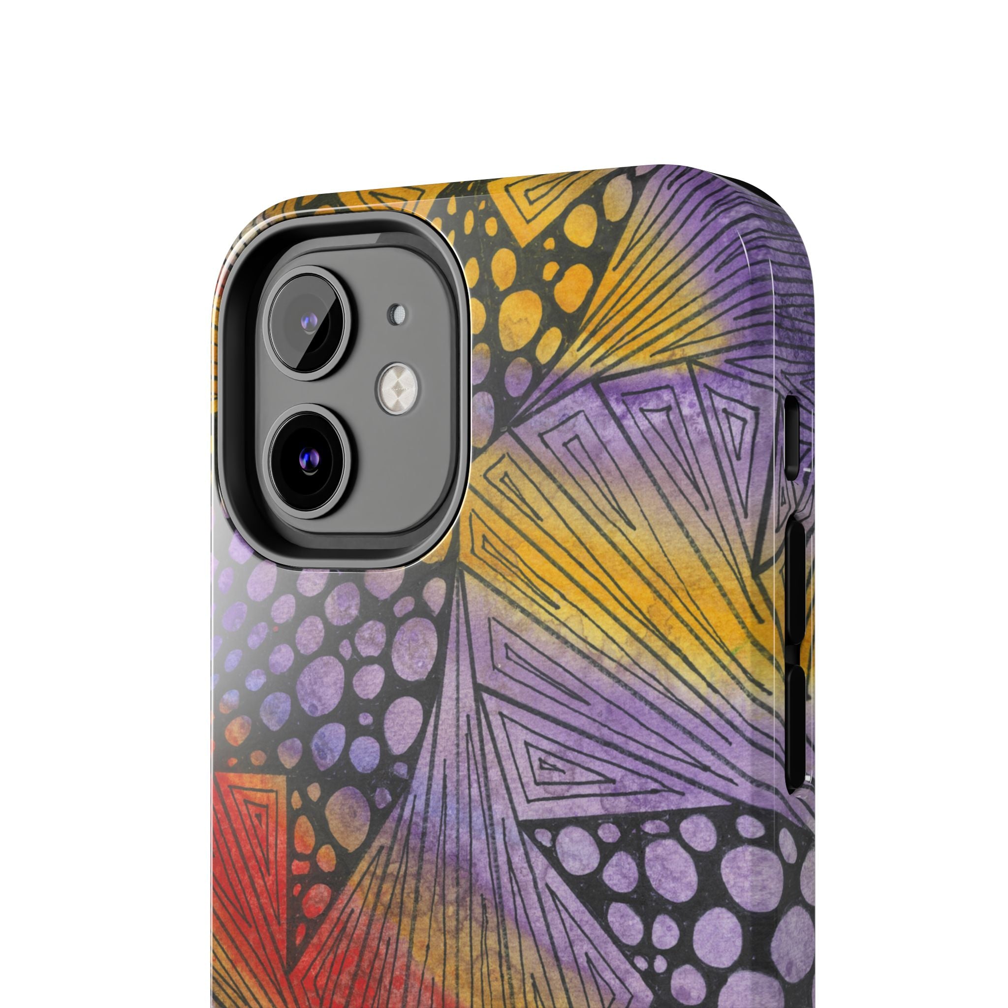 Tough Phone Case - All iPhones and Samsung Galaxys - Exciting Abstract Design #82 Fighting Delusions