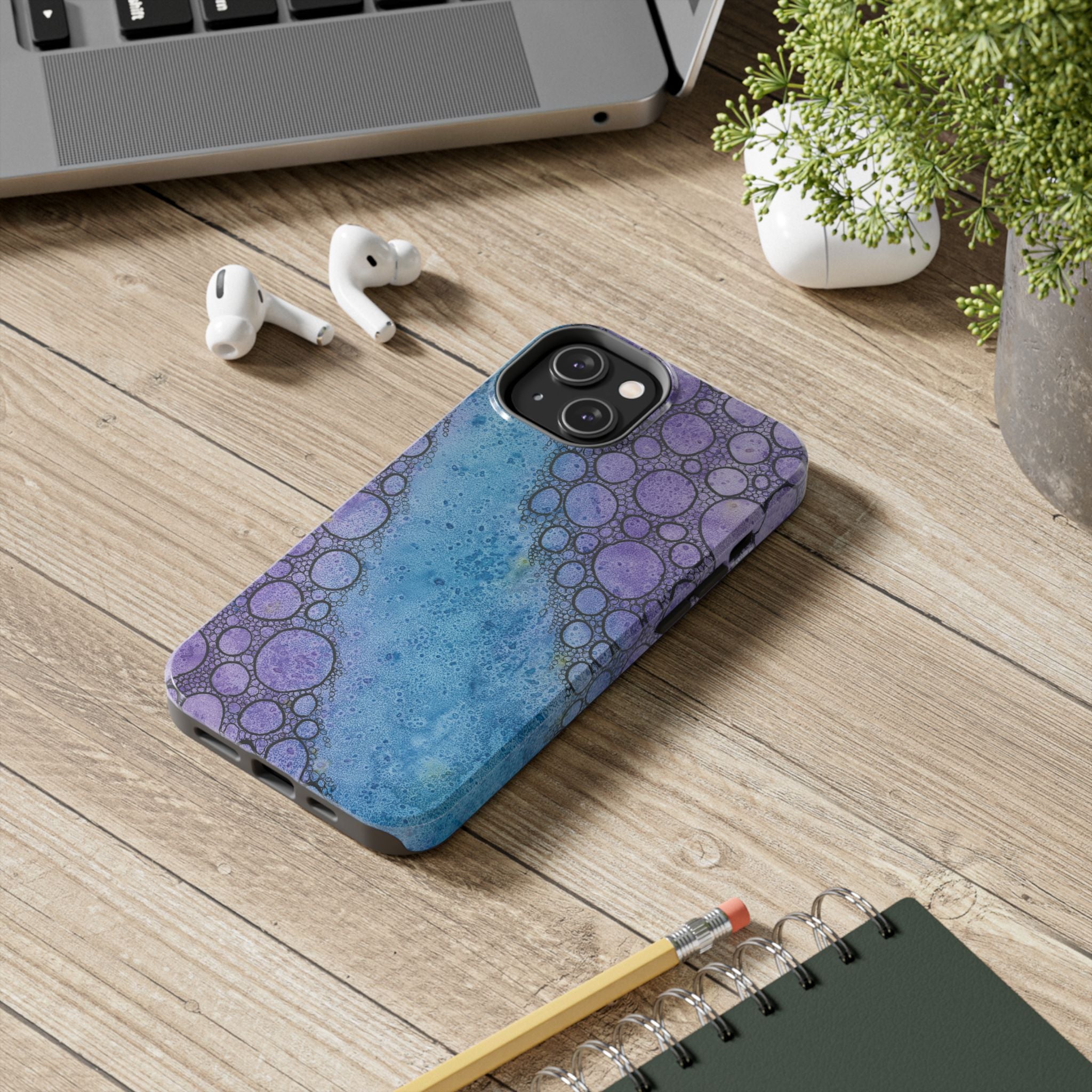 Tough Phone Case - All iPhones and Samsung Galaxys - Exciting Abstract Design #66 Beam Me Up Scotty