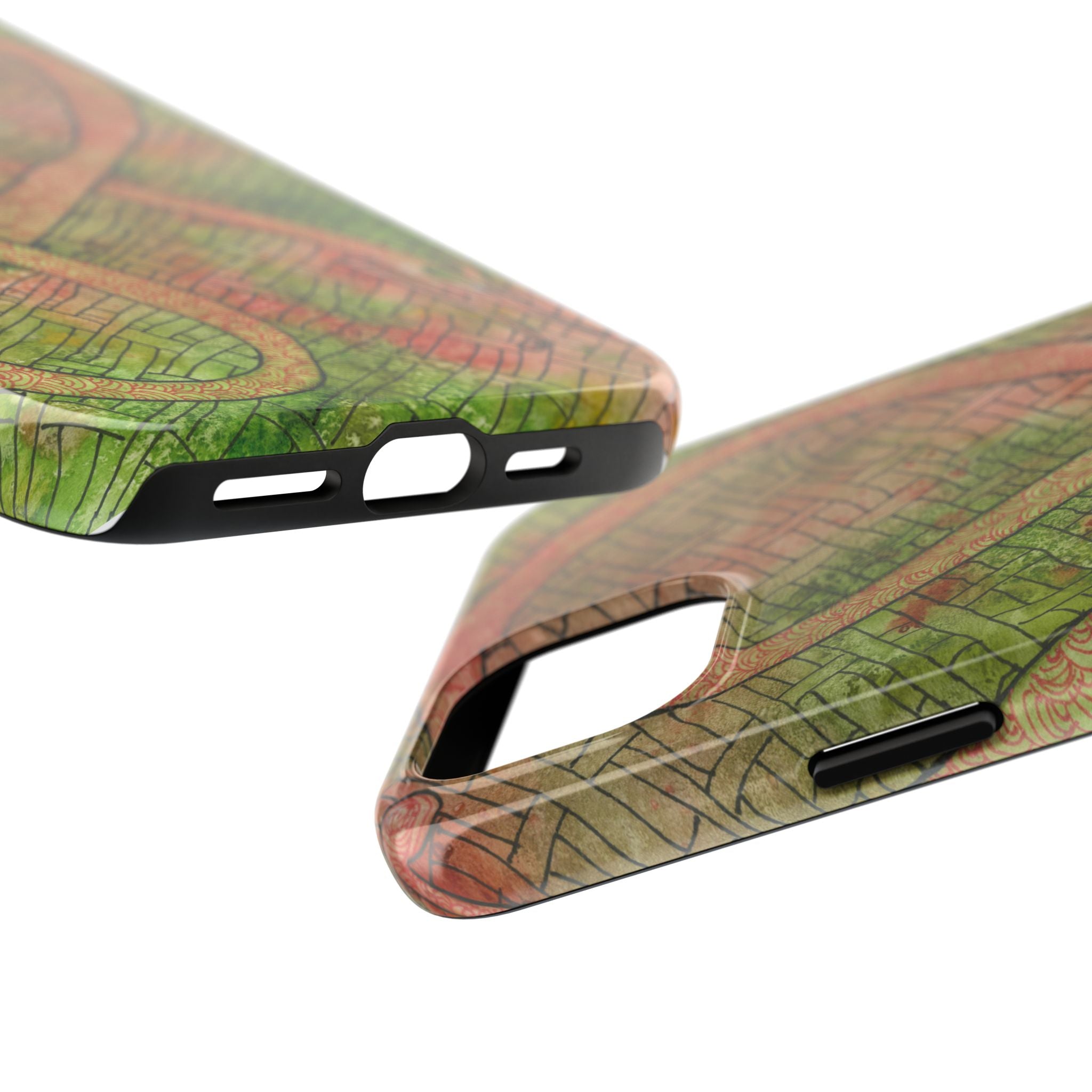 Tough Phone Case - All iPhones and Samsung Galaxys - Exciting Abstract Design #57 Celtic Flavours