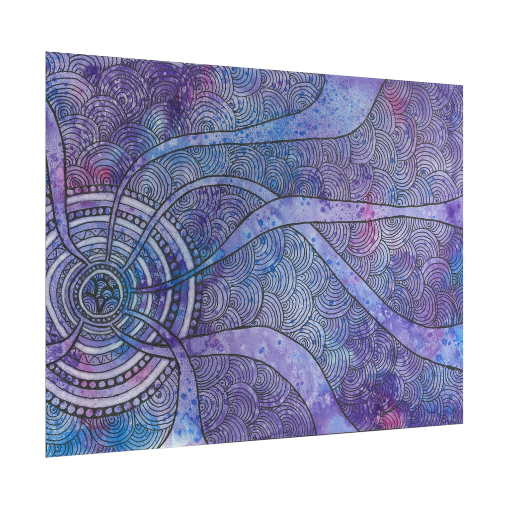 Large Colourful Wall Art, Posters & Prints, For Office, Bedroom or Living Room, or Special Gift  #56 The Way Home
