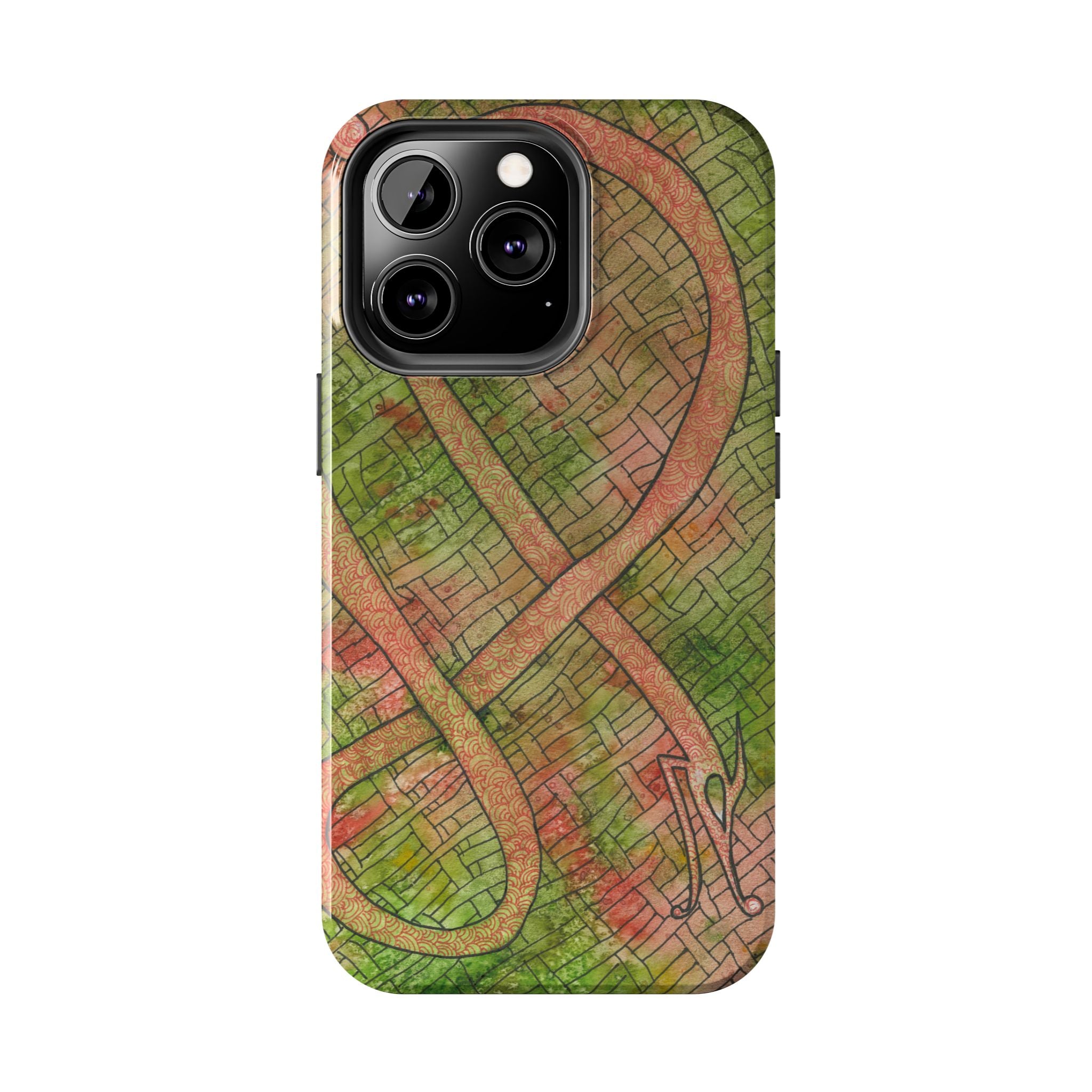 Tough Phone Case - All iPhones and Samsung Galaxys - Exciting Abstract Design #57 Celtic Flavours