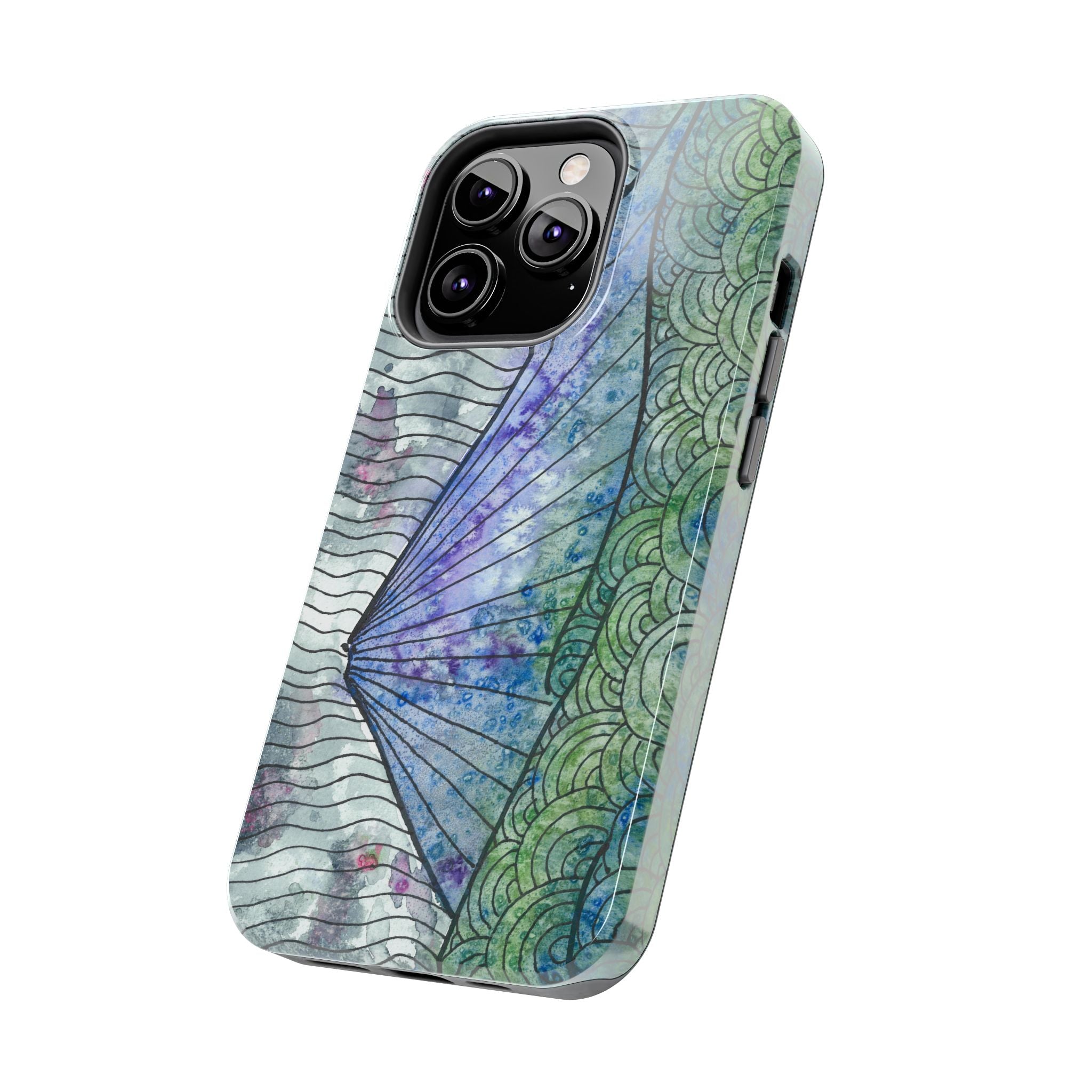 Tough Phone Case - All iPhones and Samsung Galaxys - Exciting Abstract Design #90 Rtanj Pyramid - Serbia