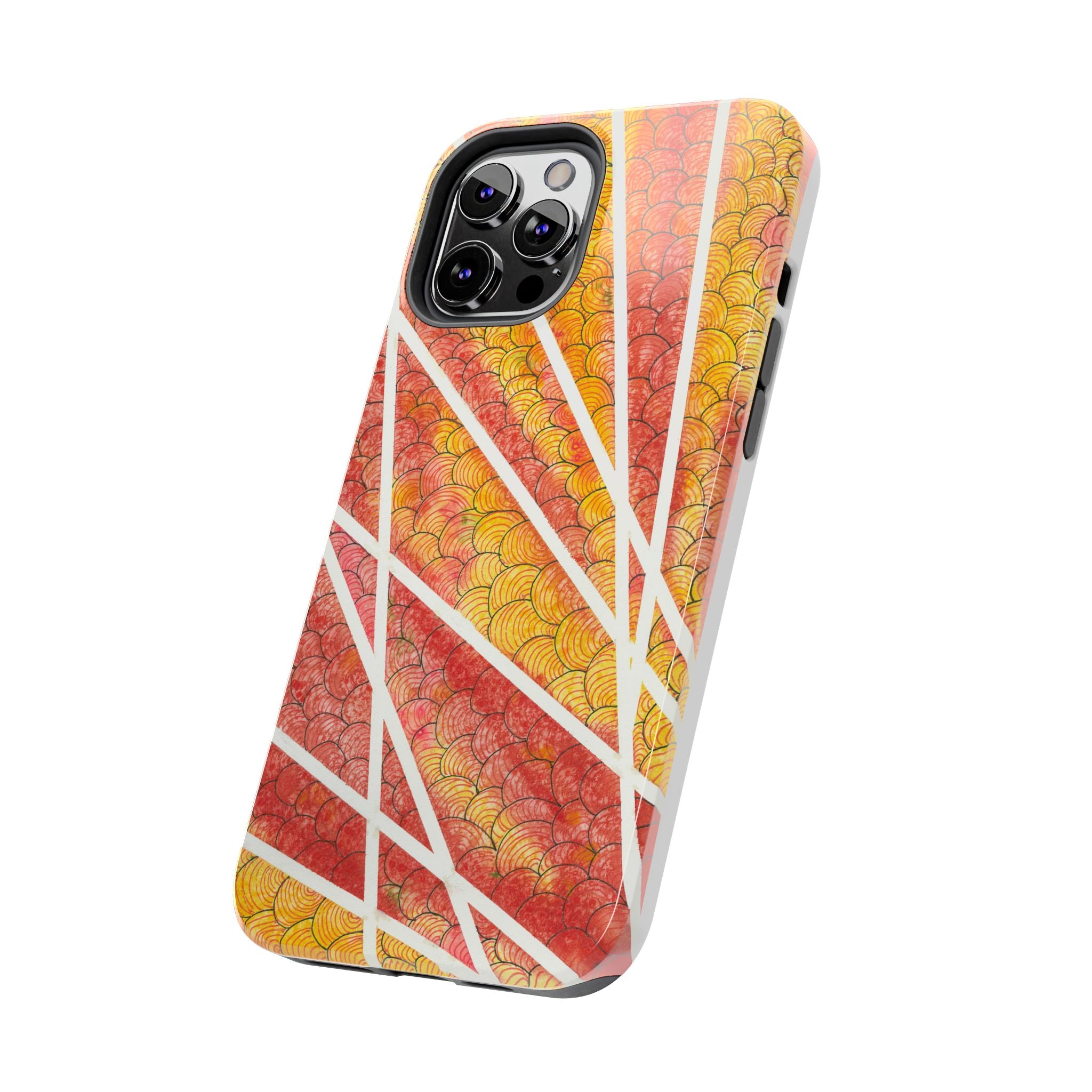 Tough Phone Case - All iPhones and Samsung Galaxys - Exciting Abstract Design #67 Max Mimosa