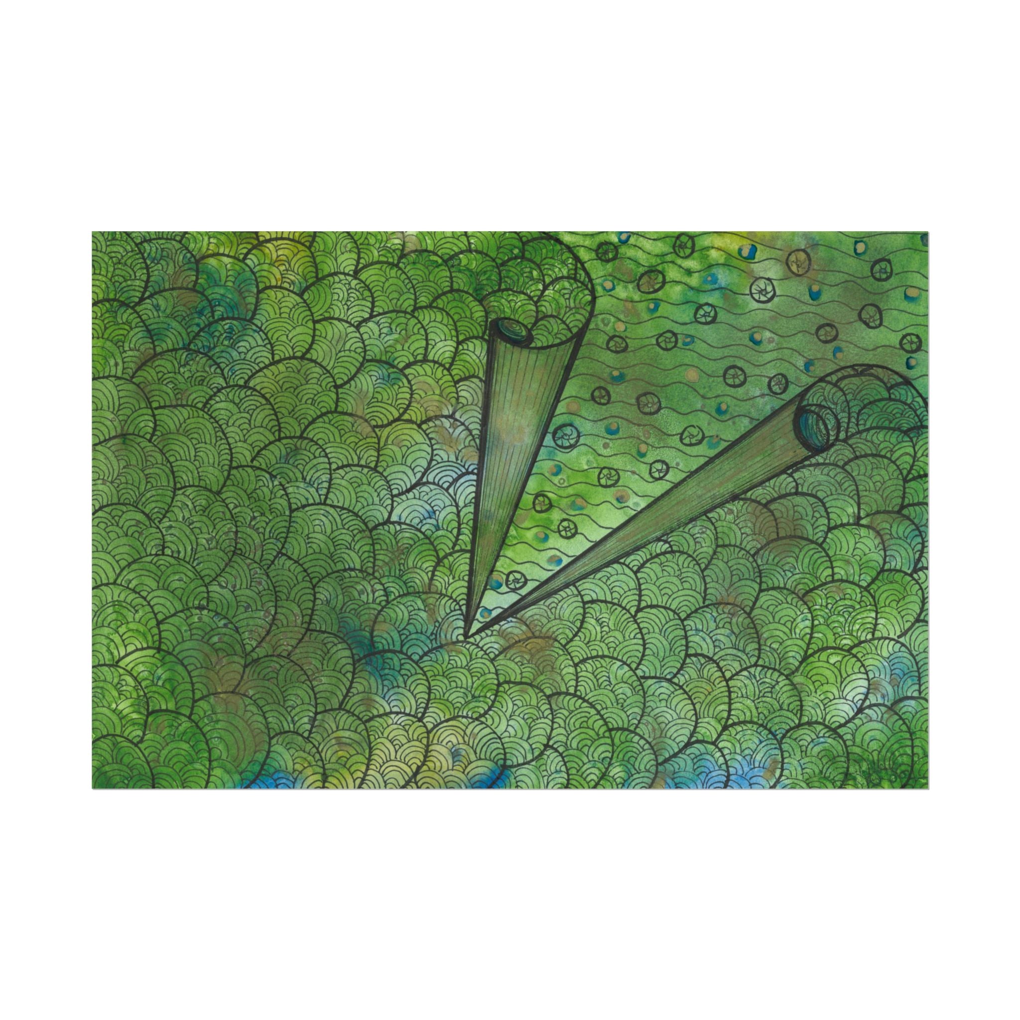 Large Colourful Wall Art, Posters & Prints, For Office, Bedroom or Living Room, or Special Gift #69 New Horizons