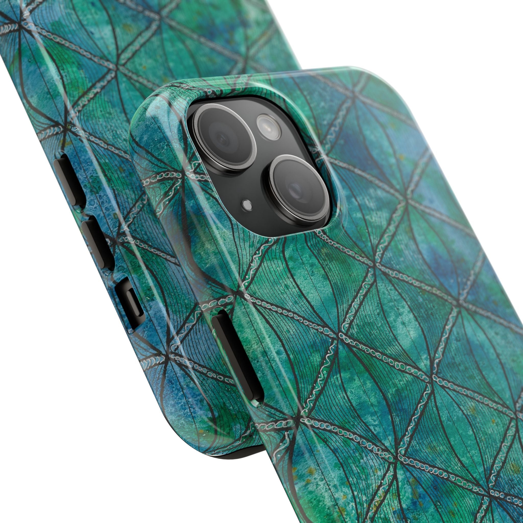 Tough Phone Case - All iPhones and Samsung Galaxys - Exciting Abstract Design #58 How's the Serenity