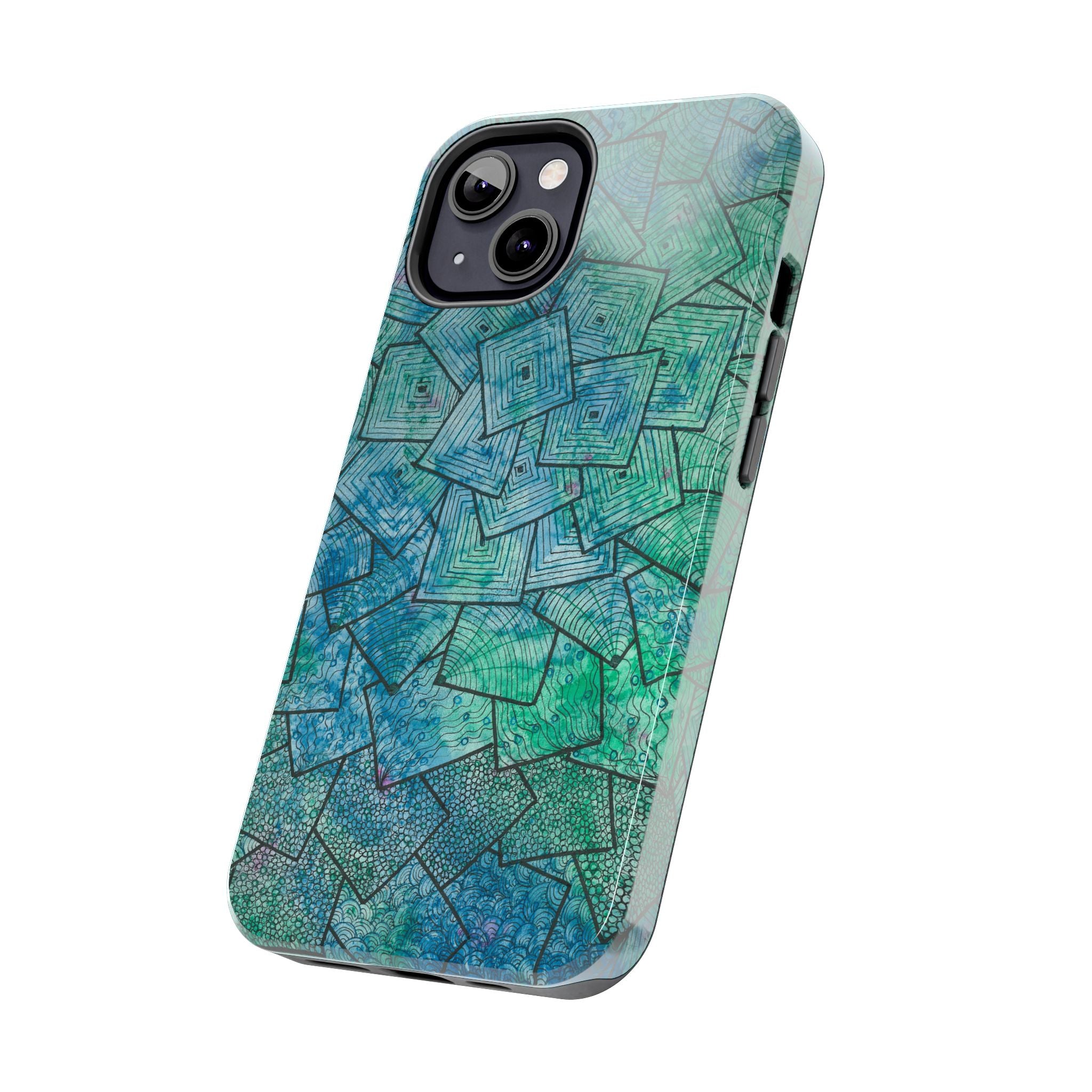 Tough Phone Case - All iPhones and Samsung Galaxys - Exciting Abstract Design #65 And The Answer Is
