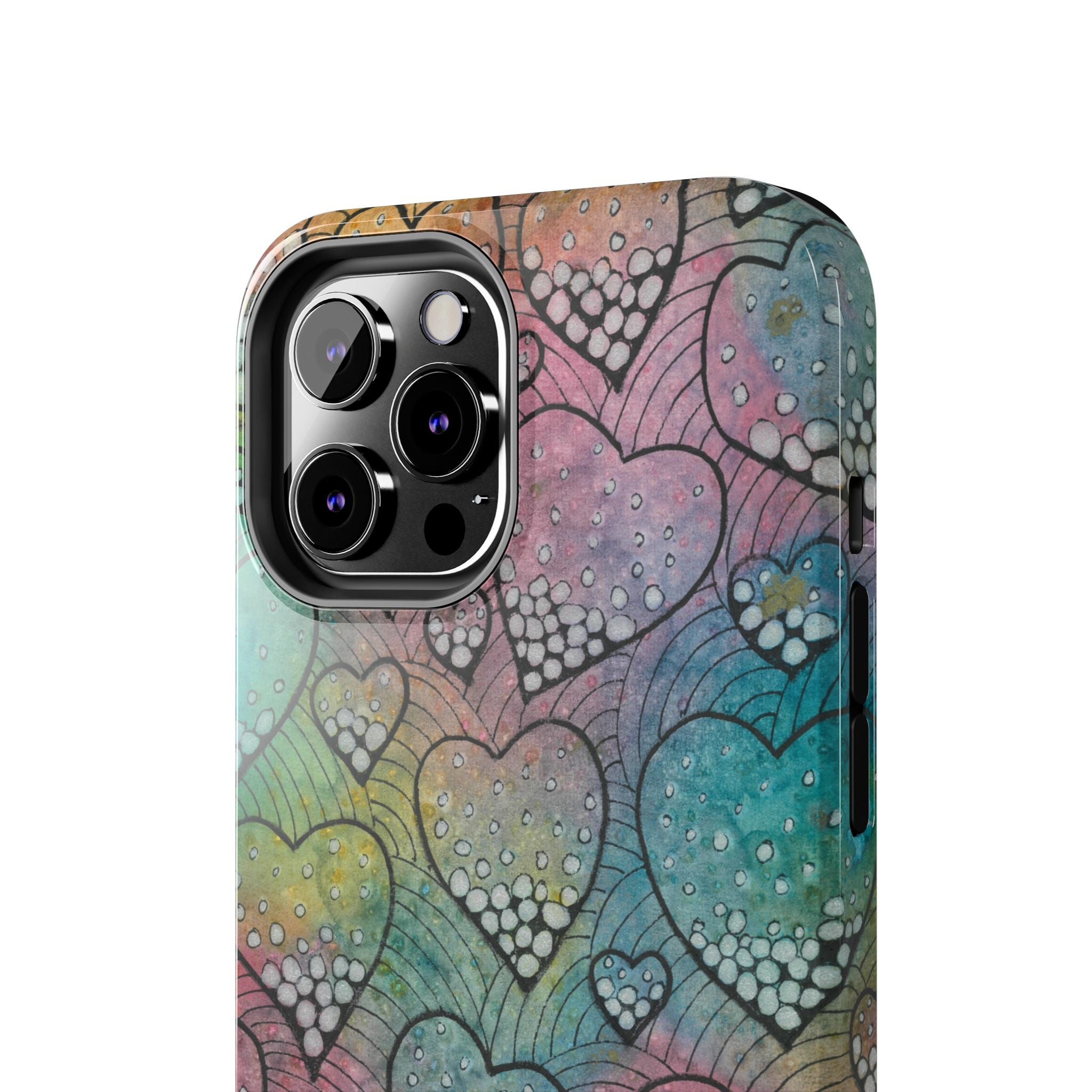Tough Phone Case - All iPhones and Samsung Galaxys - Exciting Abstract Design #97 What's Love Got To Do With It