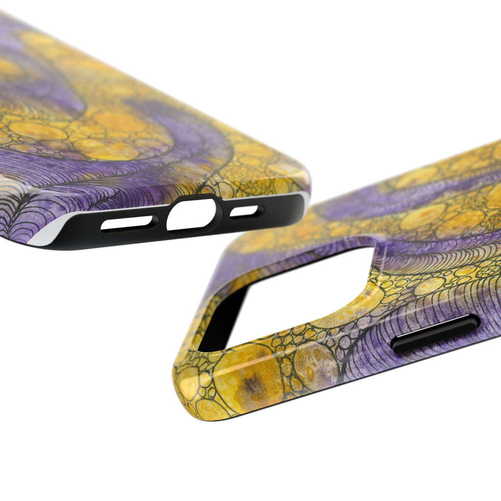 Tough Phone Case - All iPhones and Samsung Galaxys - Exciting Abstract Design #64 Is Now A Good Time?