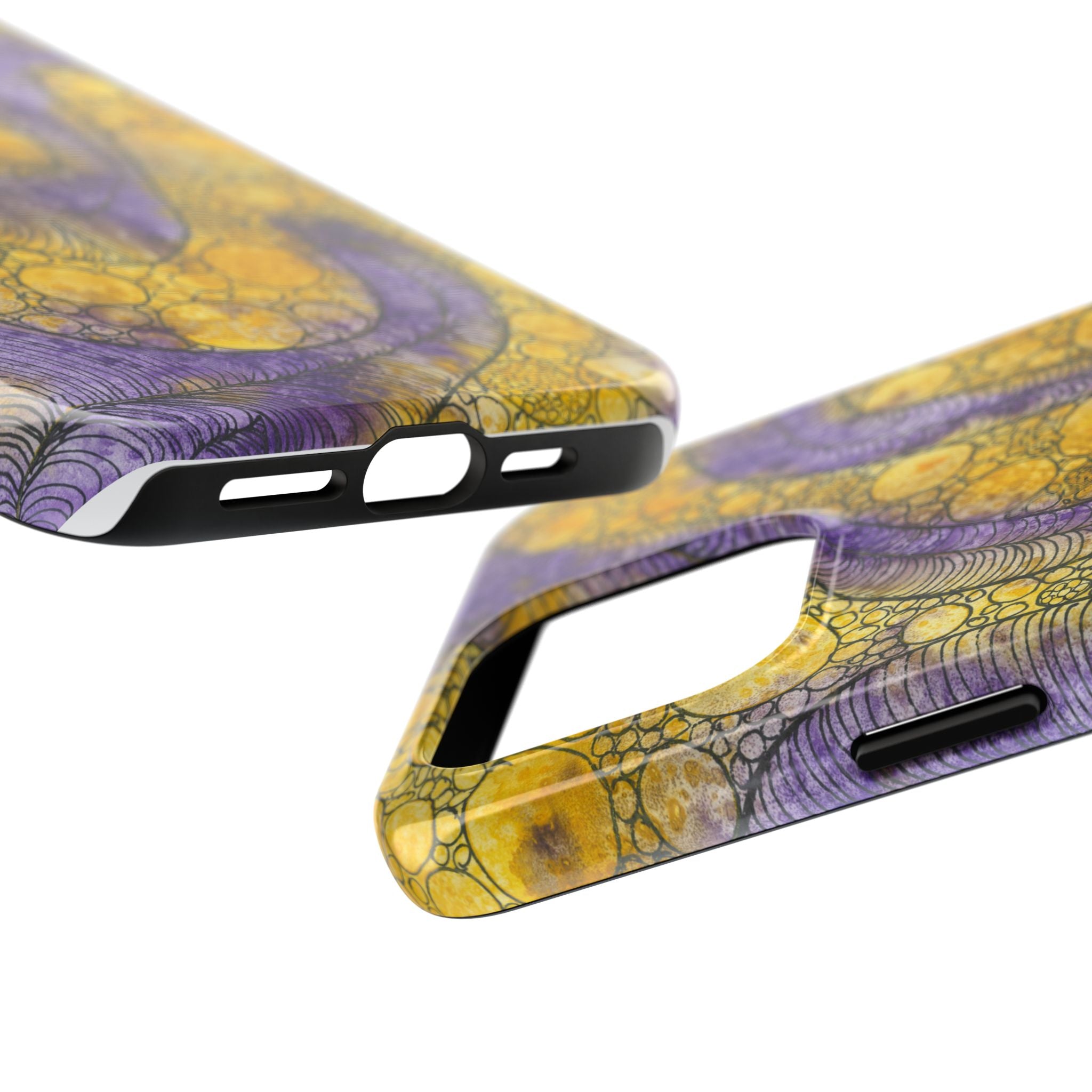 Tough Phone Case - All iPhones and Samsung Galaxys - Exciting Abstract Design #64 Is Now A Good Time?