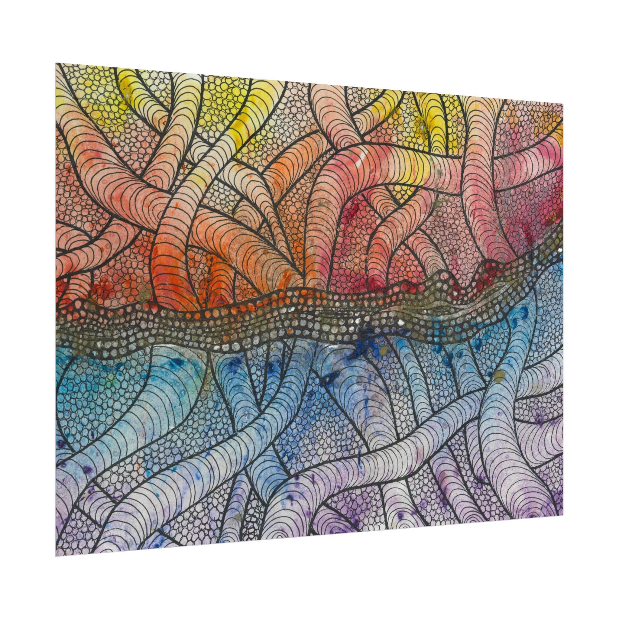Large Colourful Wall Art, Posters & Prints, For Office, Bedroom or Living Room, or Special Gift #72 After The End
