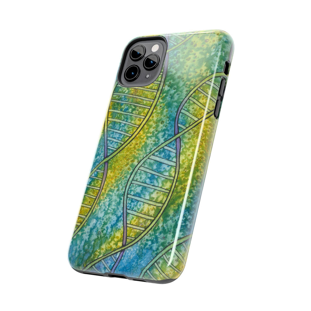 Tough Phone Case - All iPhones and Samsung Galaxys - Exciting Abstract Design #99 Crop of DNA