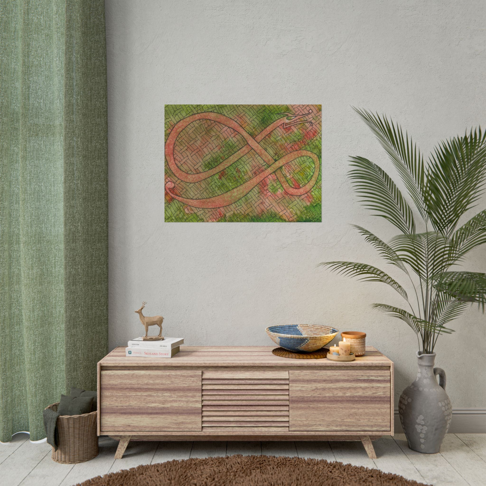 Large Colourful Wall Art, Posters & Prints, For Office, Bedroom or Living Room, or Special Gift #57 Celtic Flavours